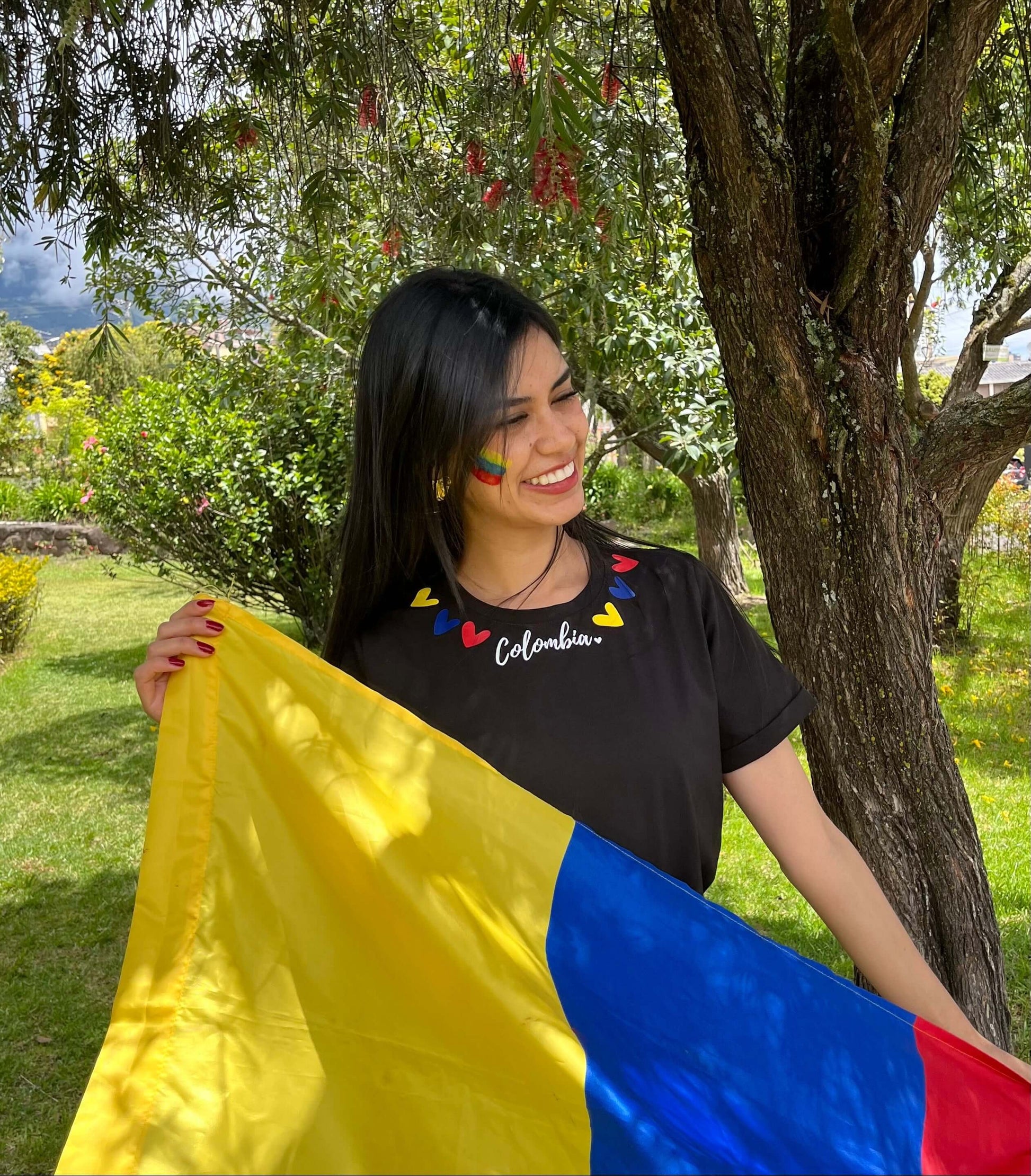 Camiseta Midnight Tricolor Love