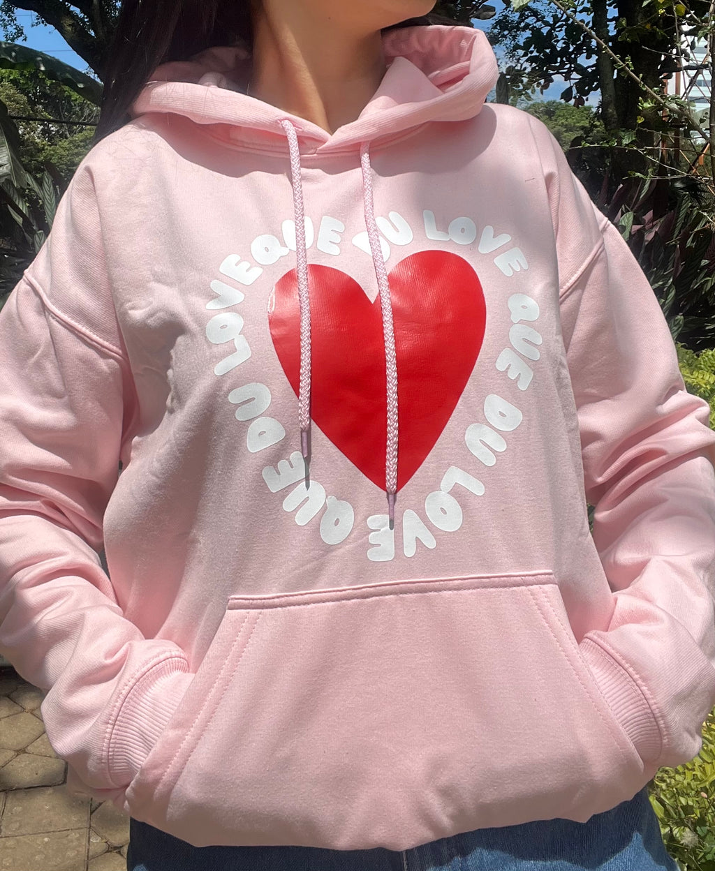 Buzo con capota Heart Arrow