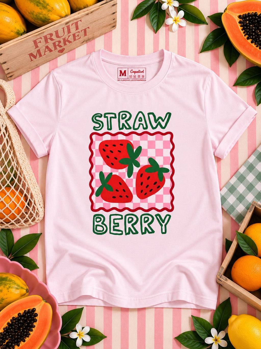 Camiseta Strawberry Sweetheart