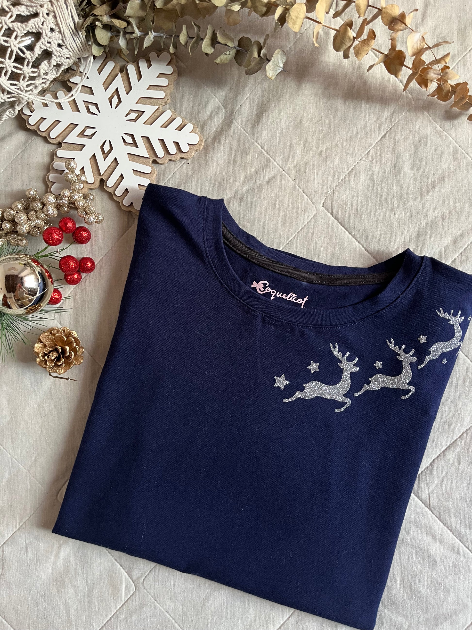 Camiseta Christmas Reindeer