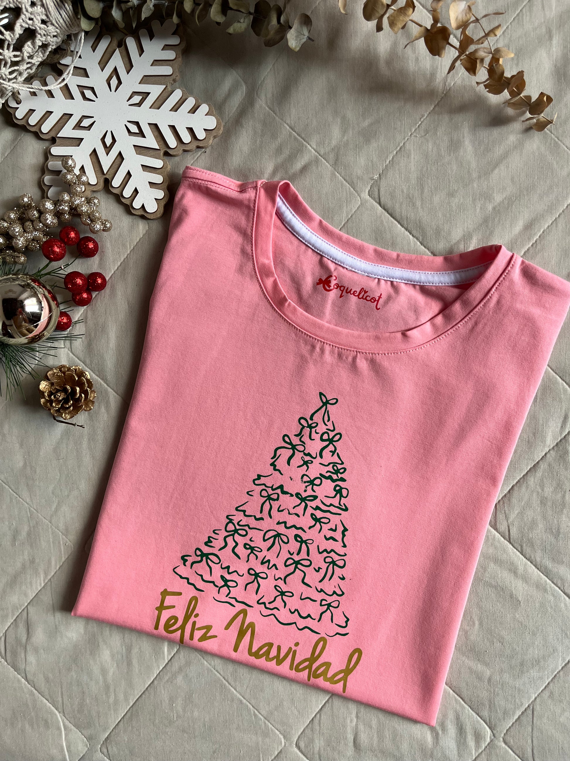 Camiseta Christmas of bows