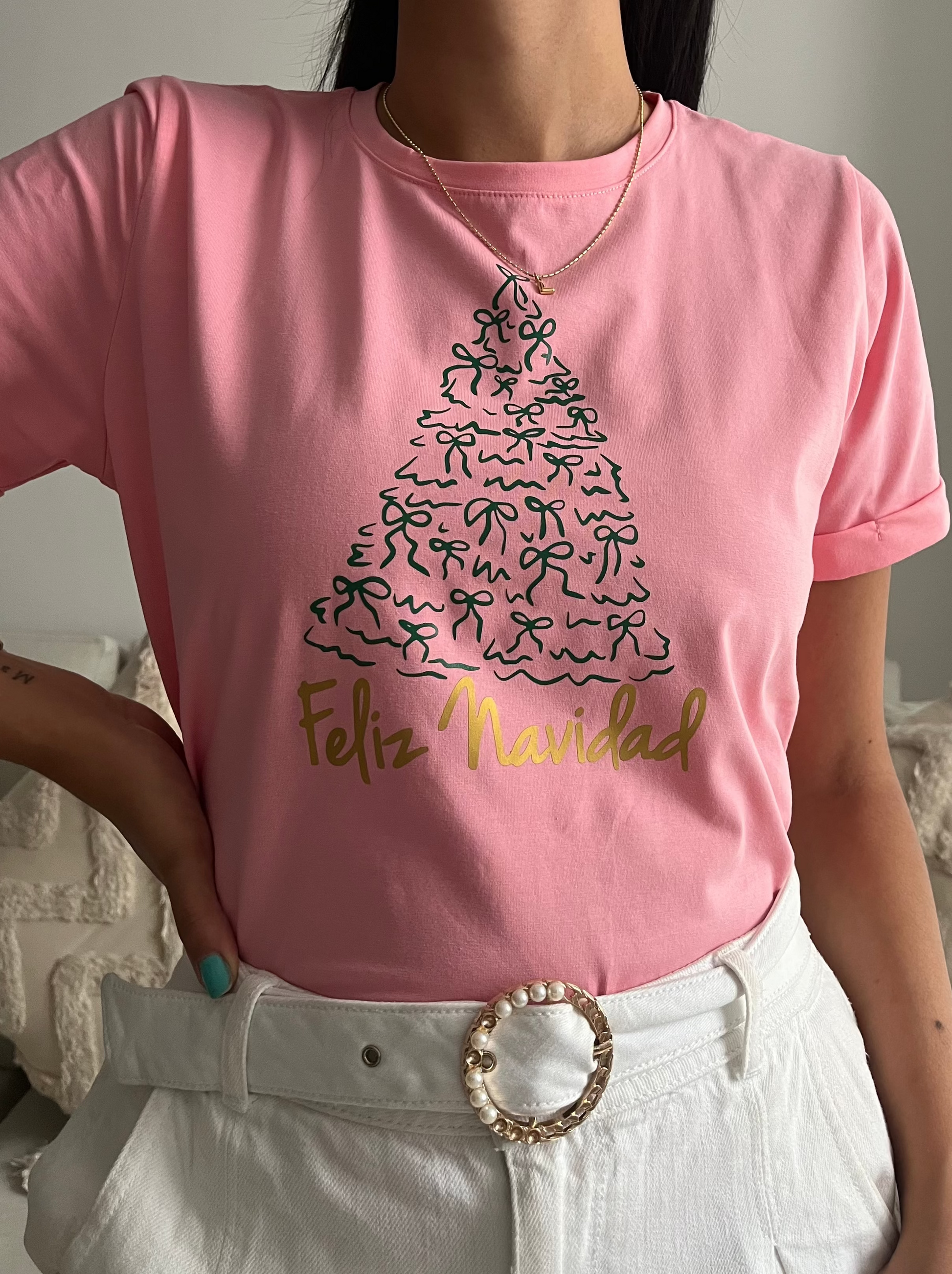 Camiseta Christmas of bows