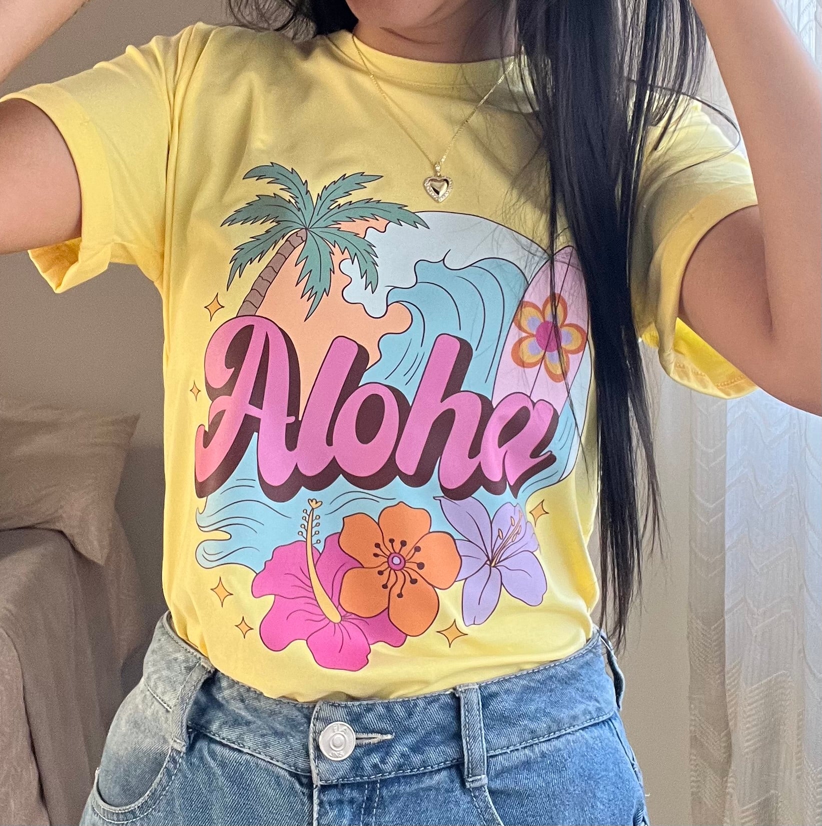 Camiseta Aloha Bloom