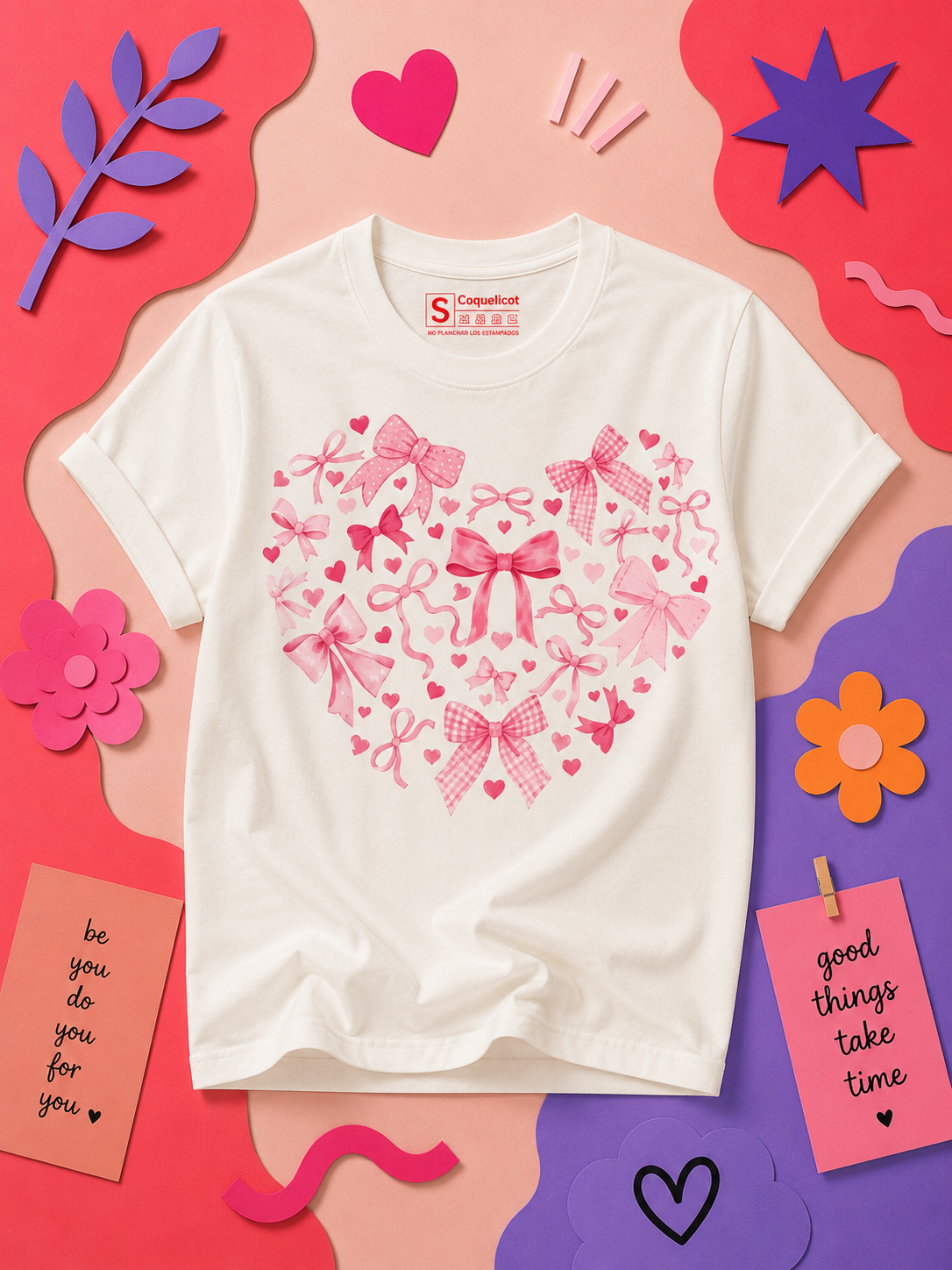 Camiseta Sweet Bows