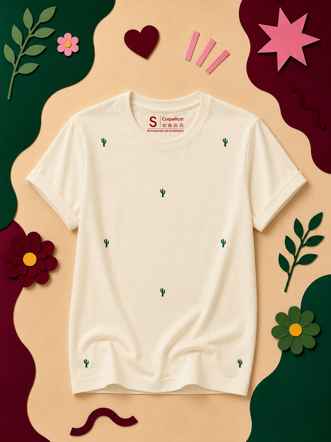 Camiseta Cactus Chic