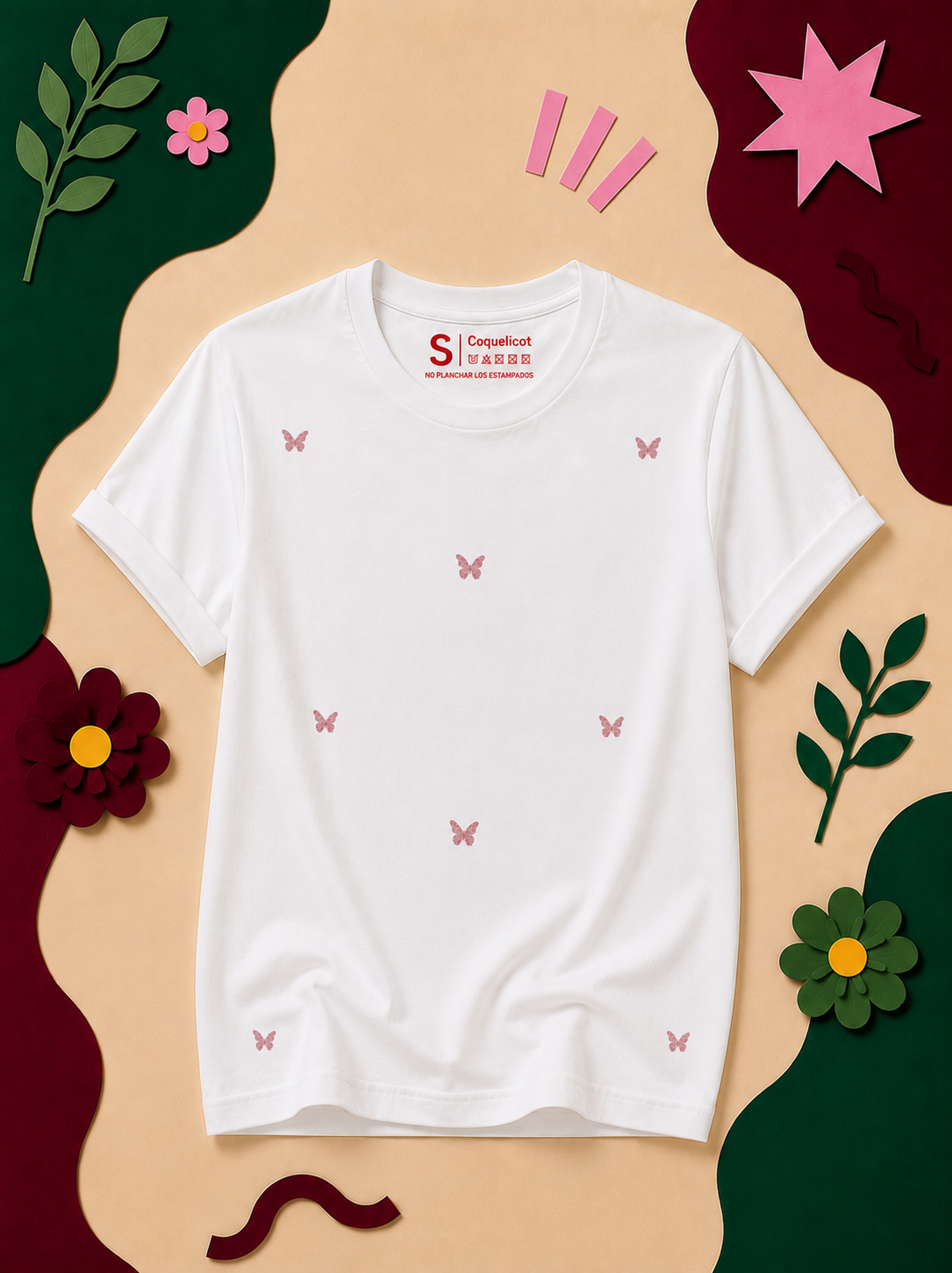 Camiseta Butterfly Kiss