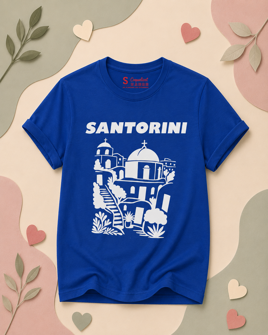Camiseta Santorini Dreams