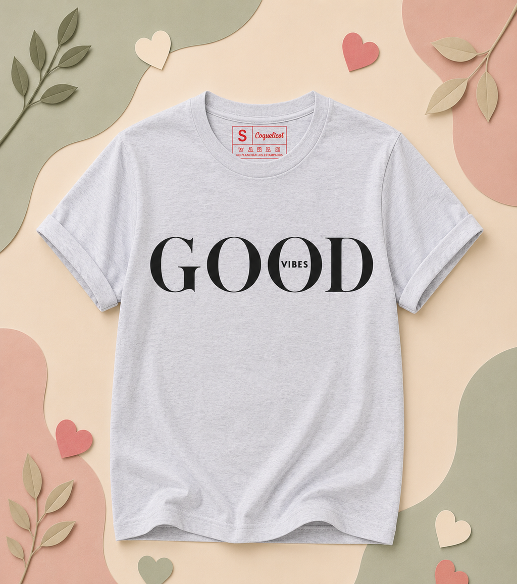 Camiseta Good Vibes