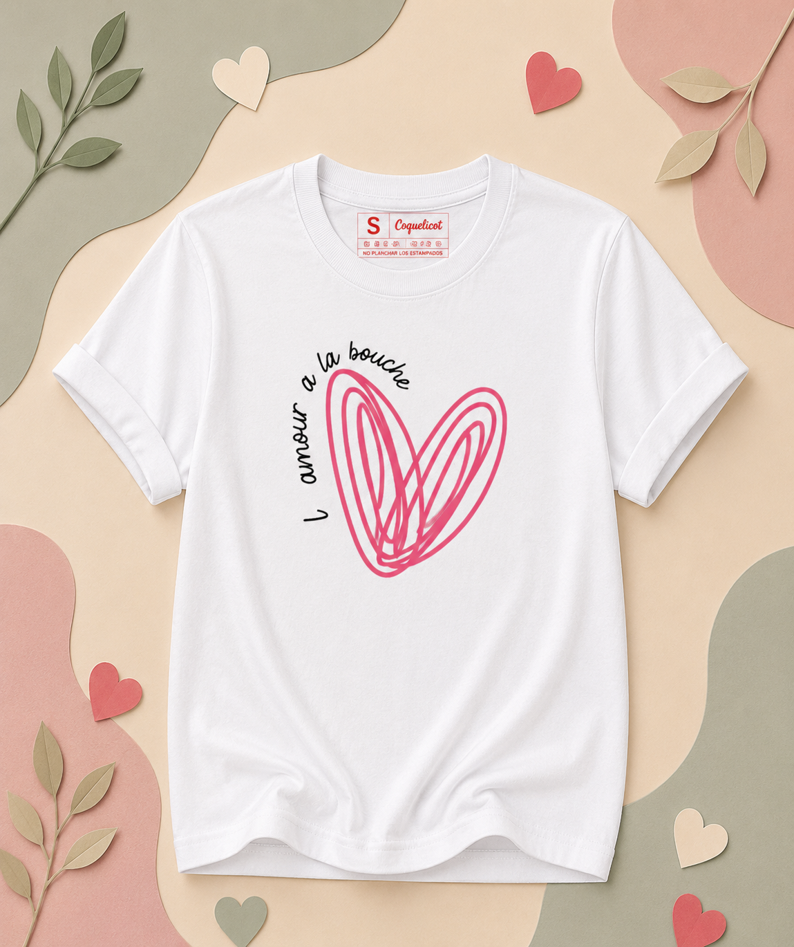 Camiseta Pink Amour