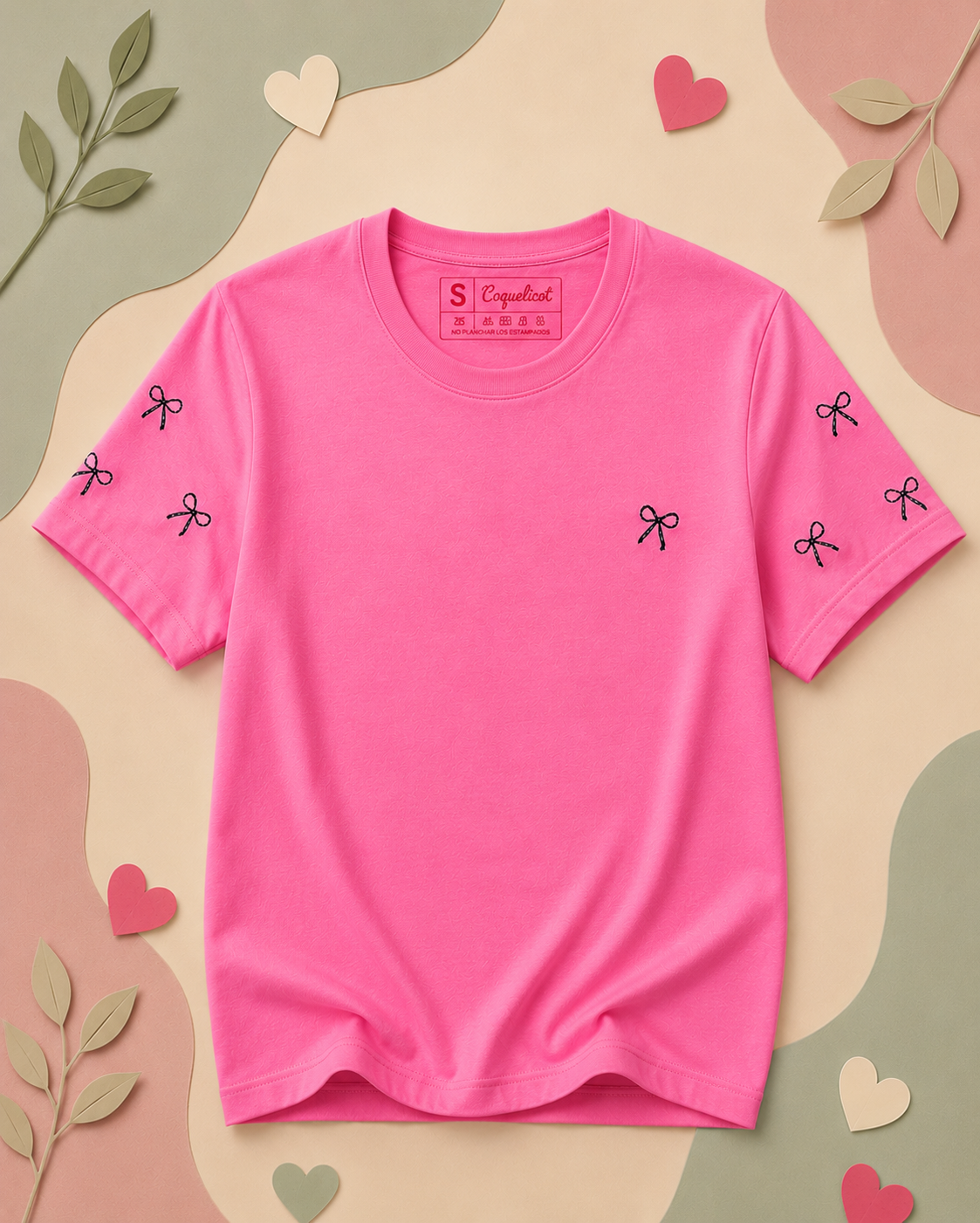 Camiseta elegant bows