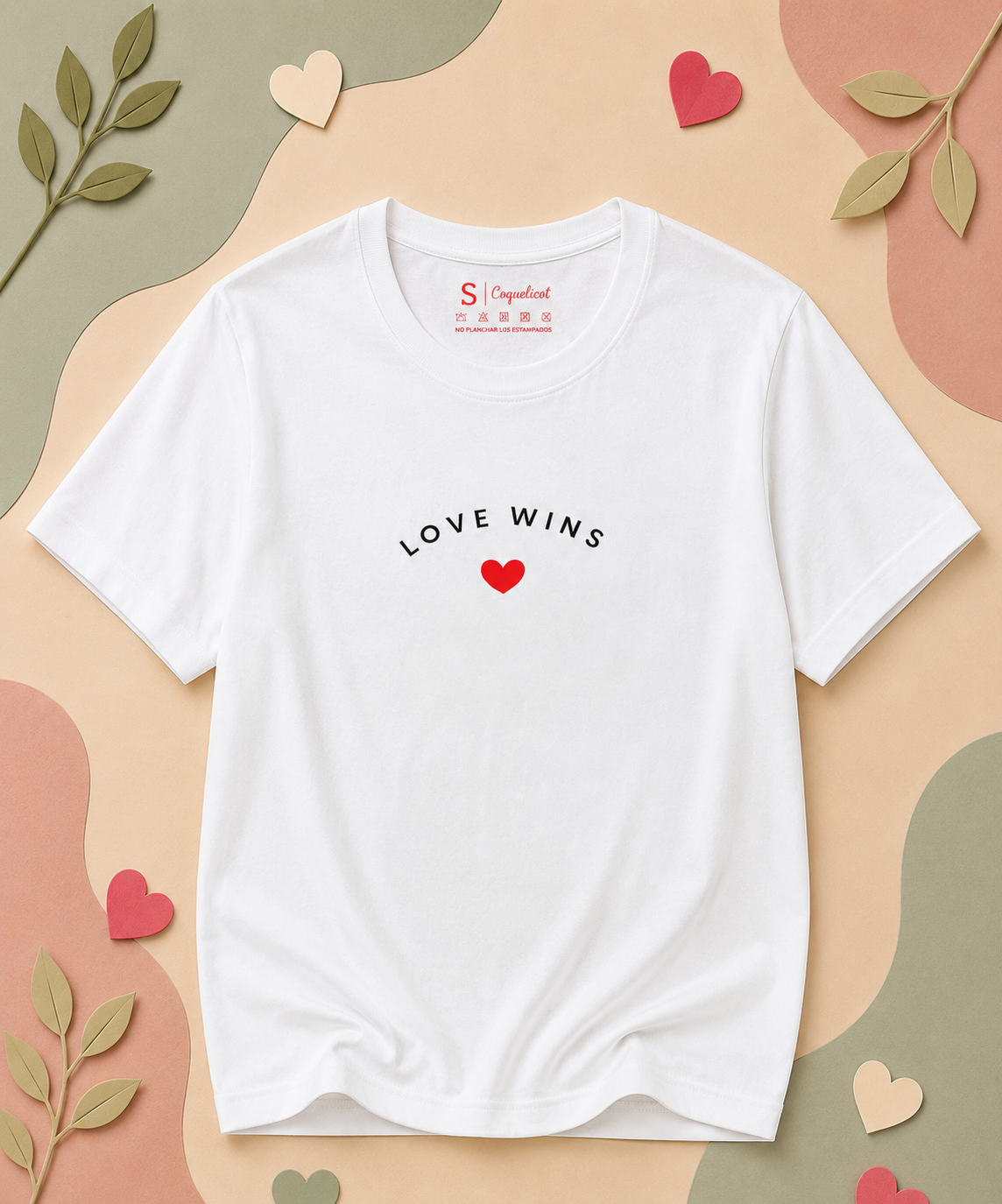 Camiseta Love Wins