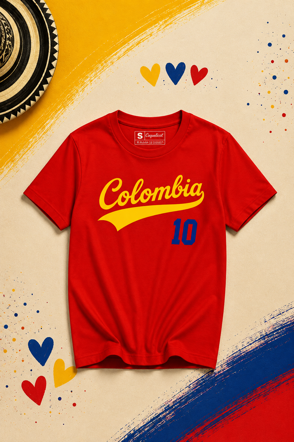 Camiseta Lover Club 10 Red Col