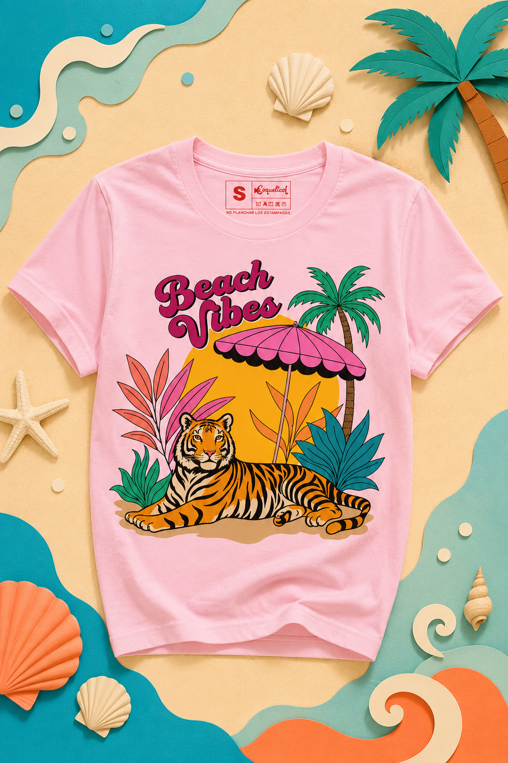 Camiseta Tropical Wild