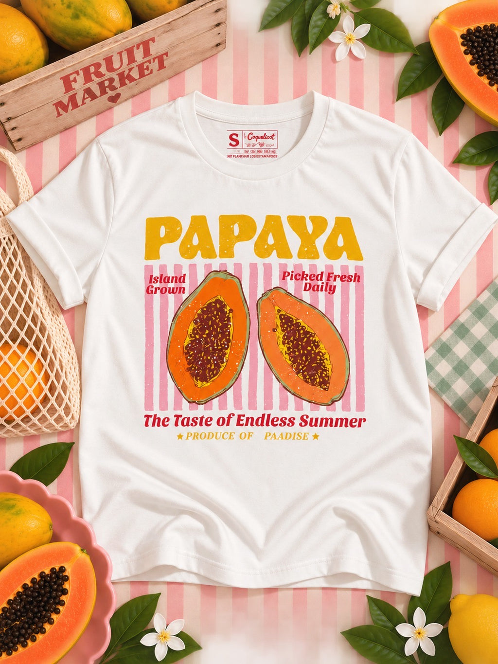 Camiseta Papaya Summer