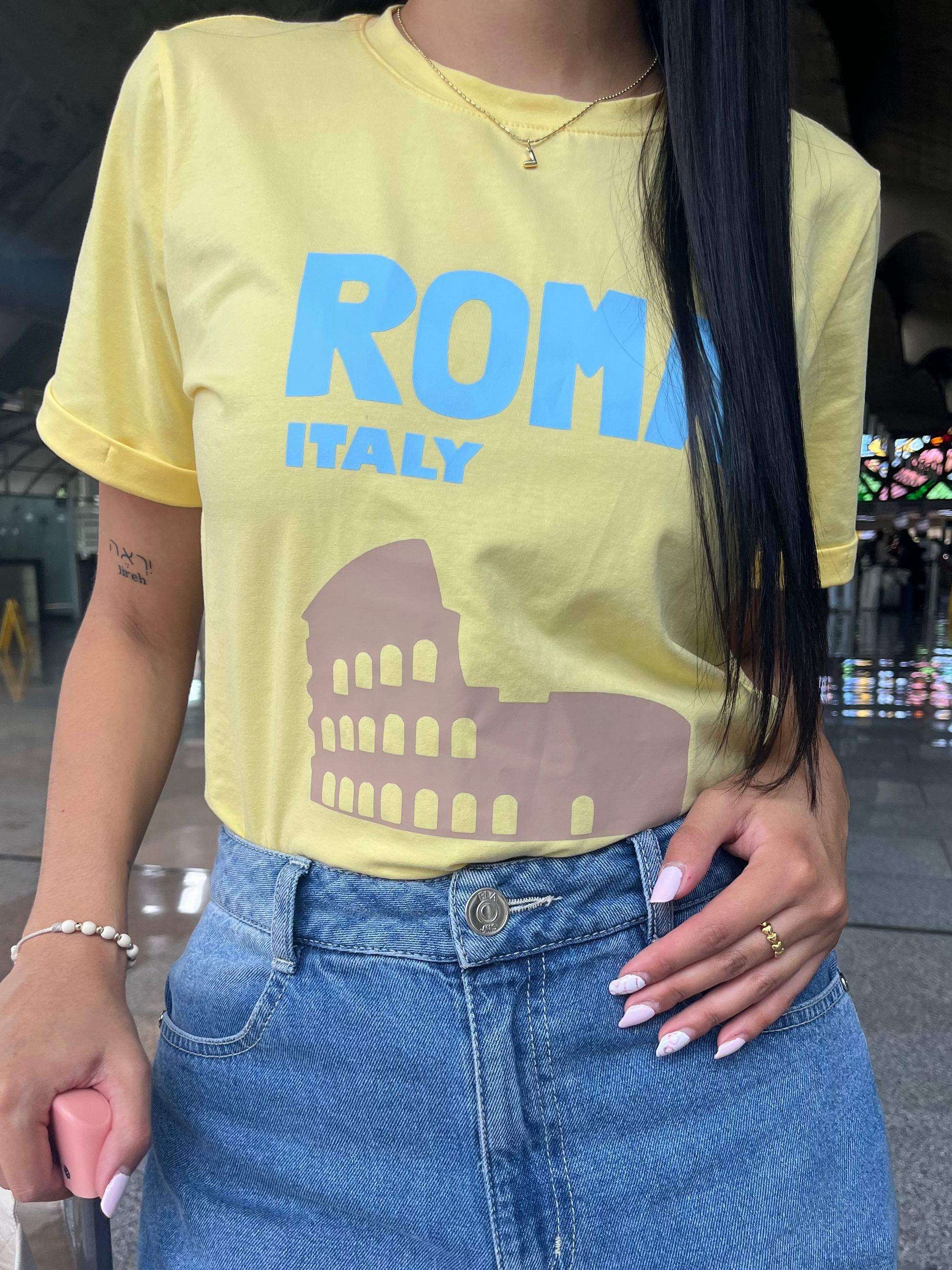 Camiseta Roma Amore