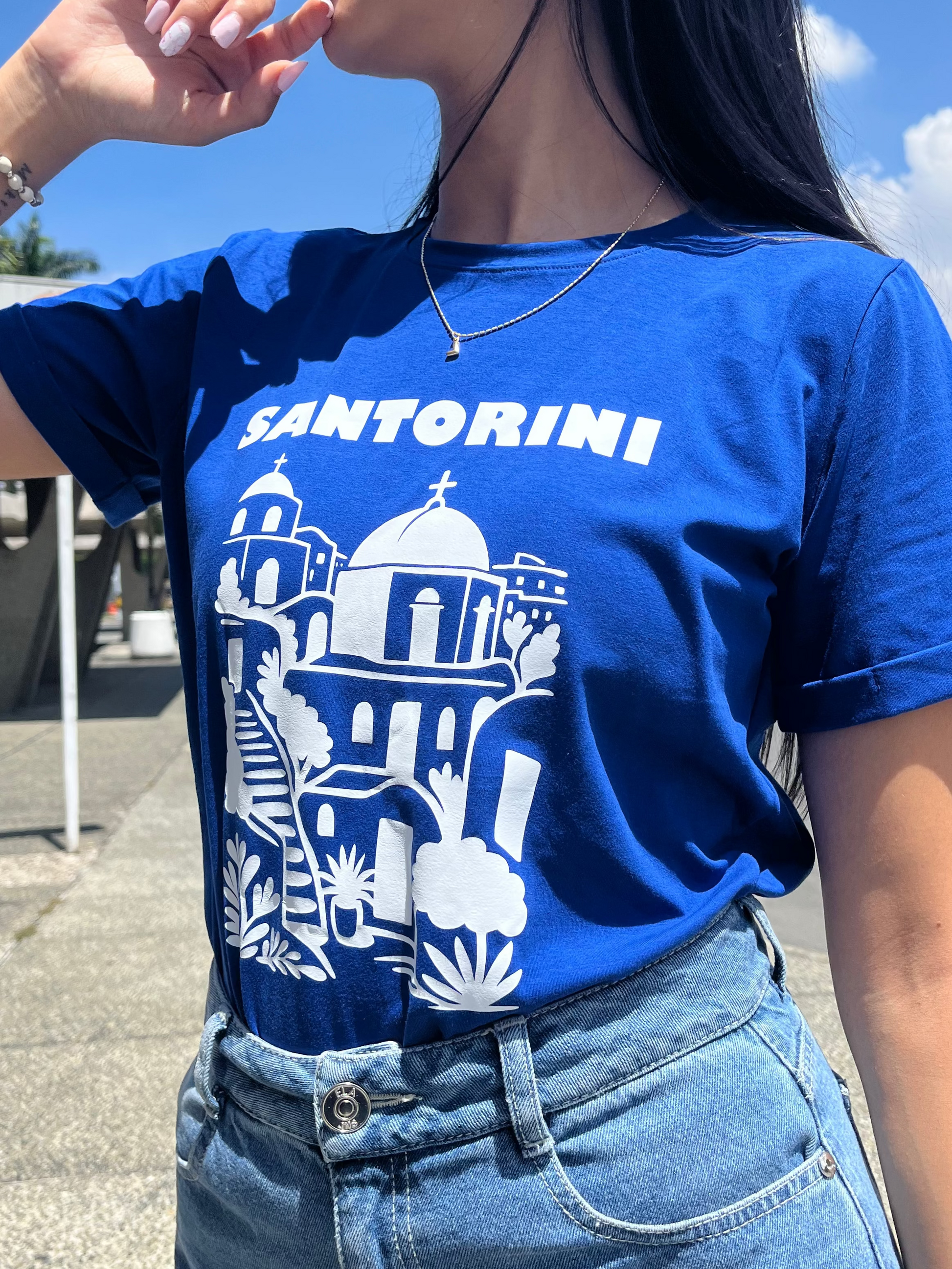 Camiseta Santorini Dreams