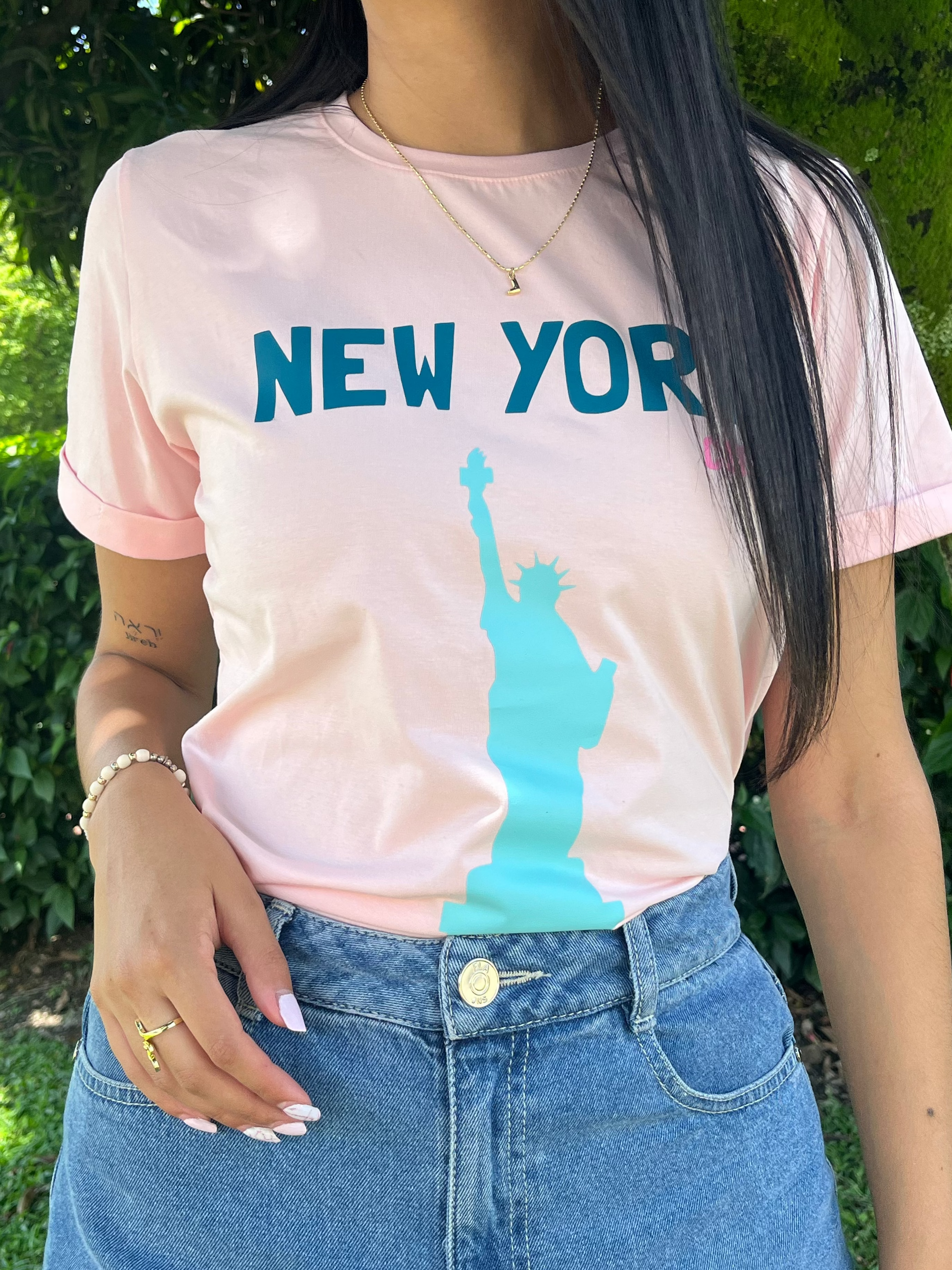 Camiseta New York State of Chic