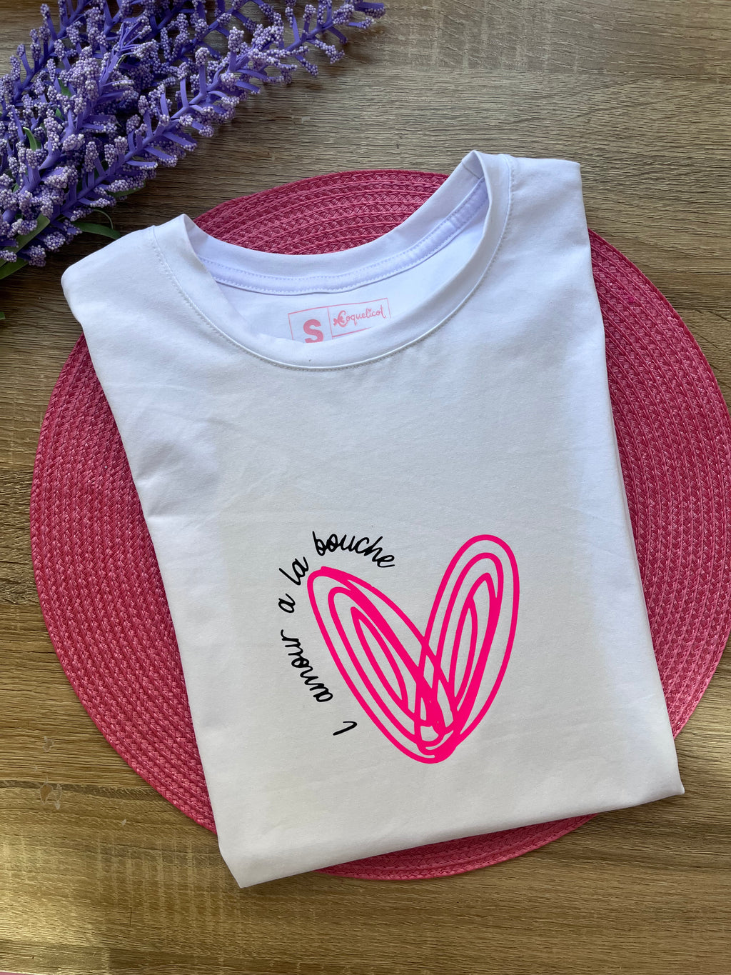 Camiseta Pink Amour