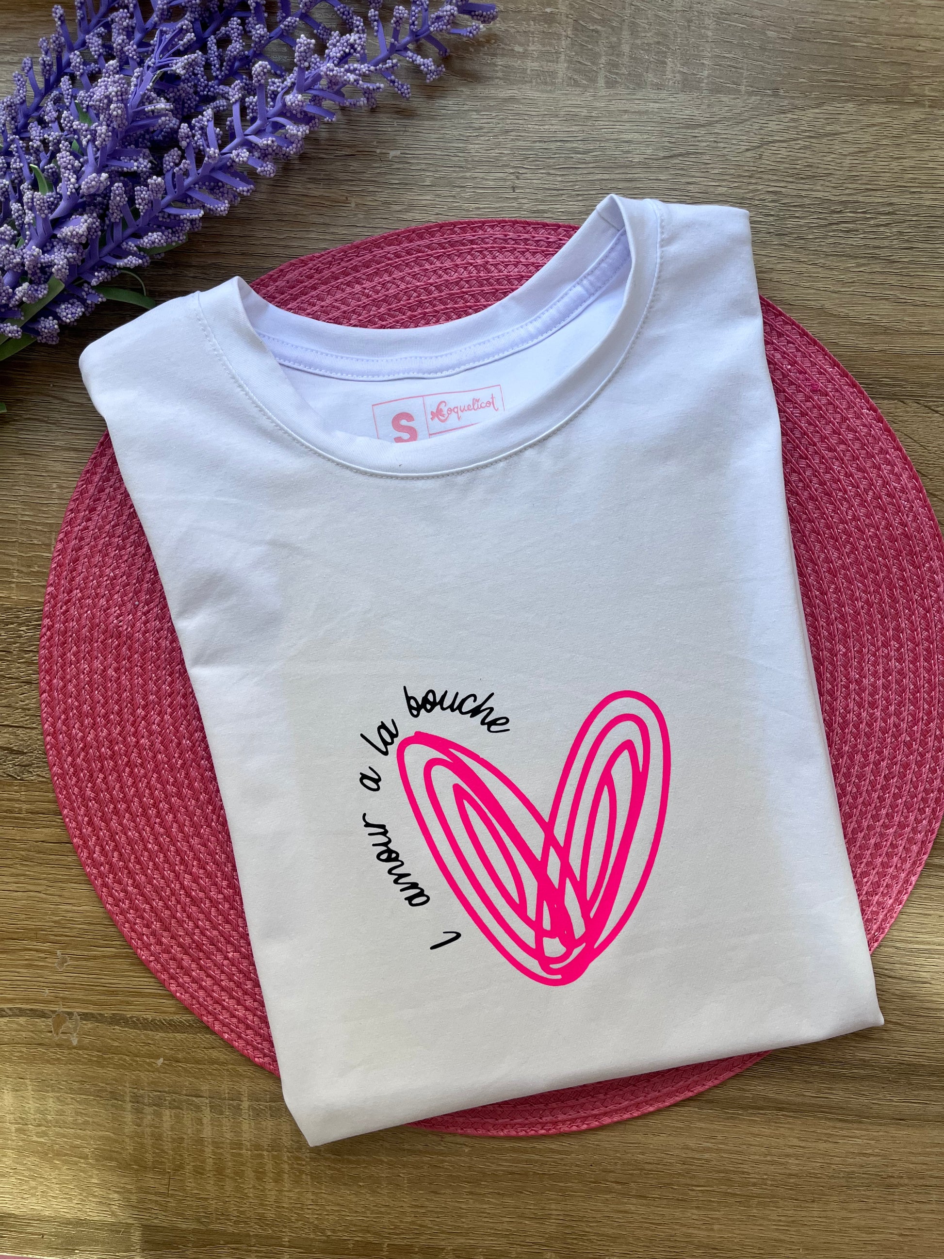Camiseta Pink Amour
