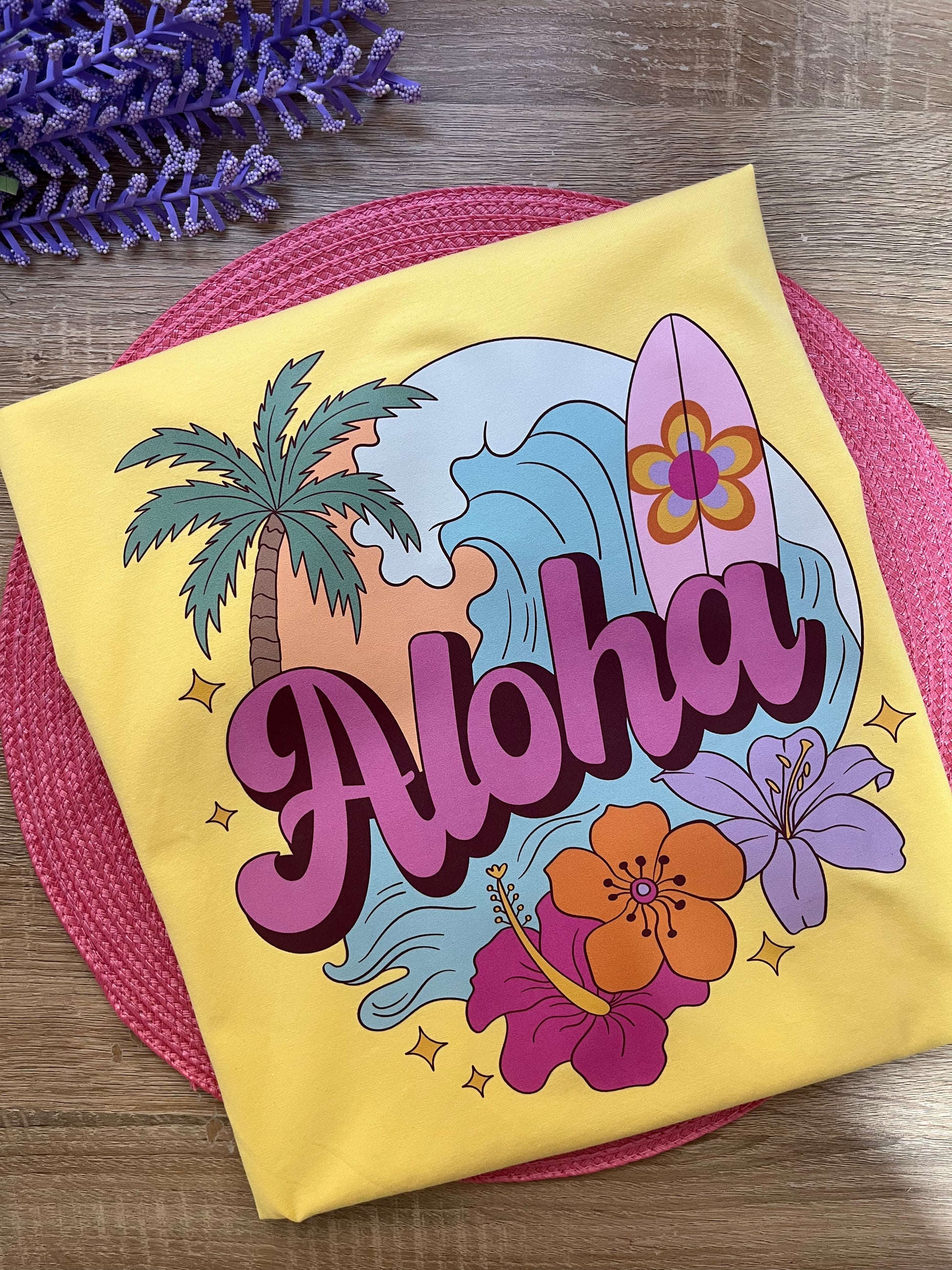 Camiseta Aloha Bloom