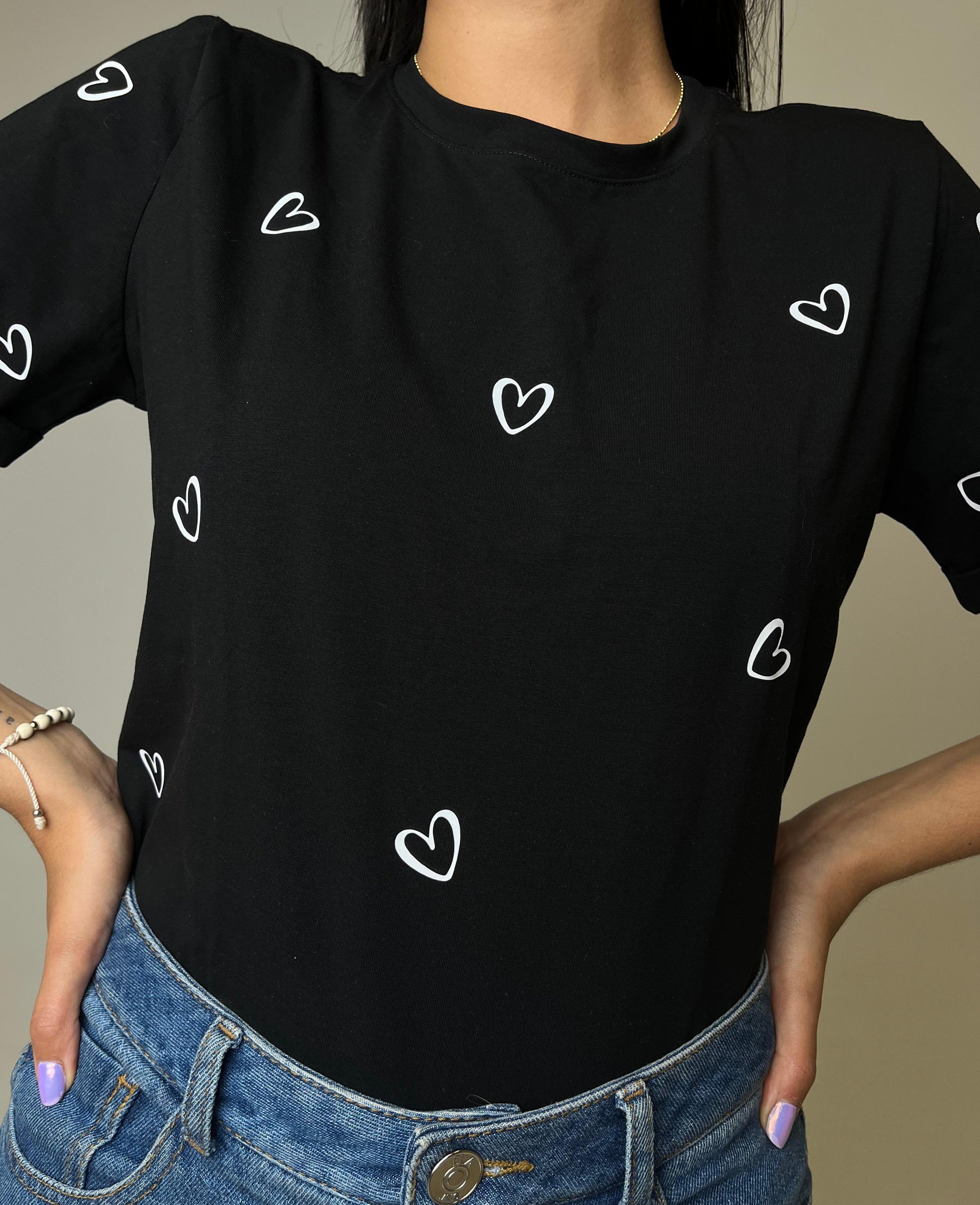 Camiseta Midnight Hearts