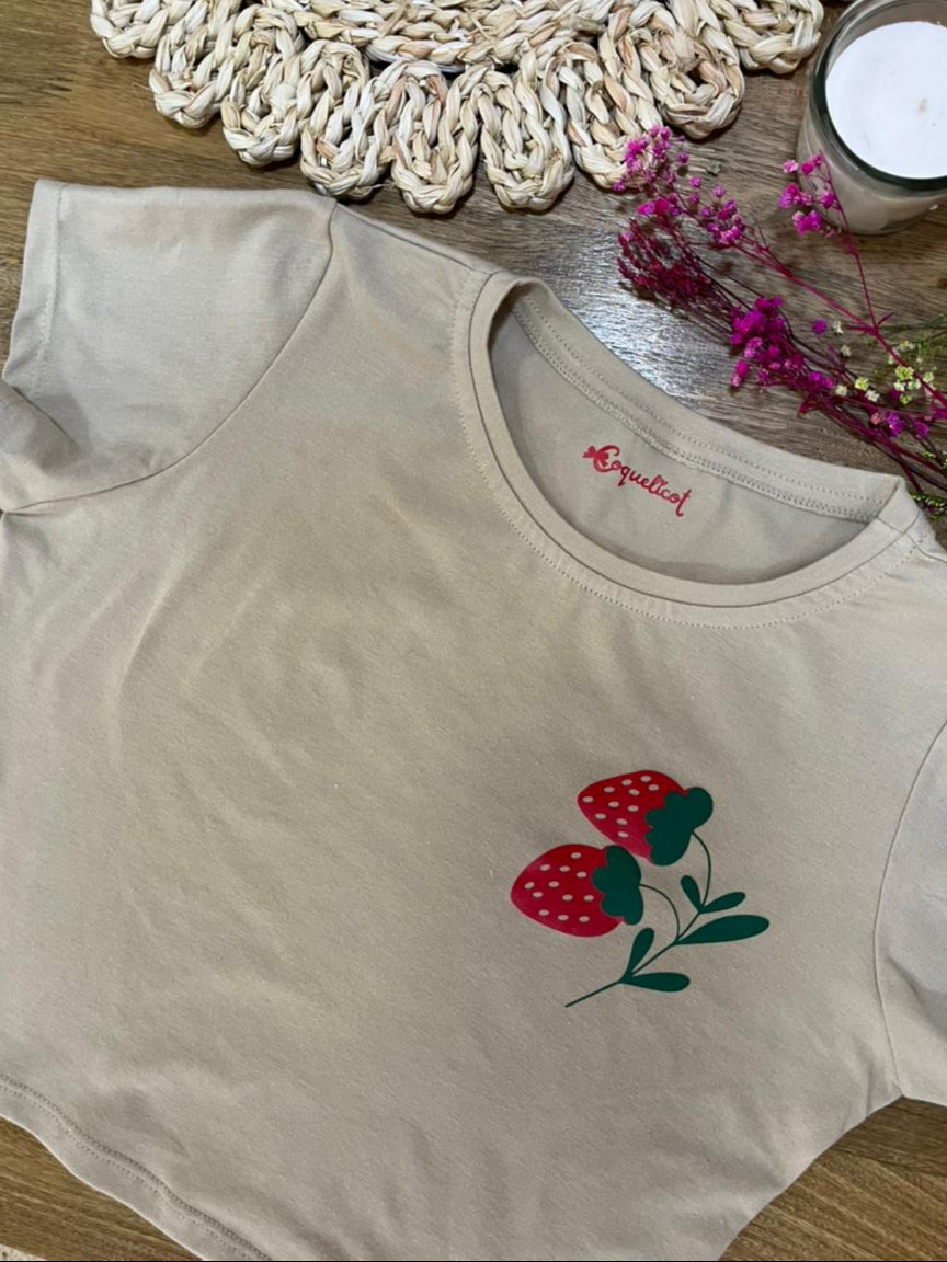 Baby Tee – Strawberry Mood