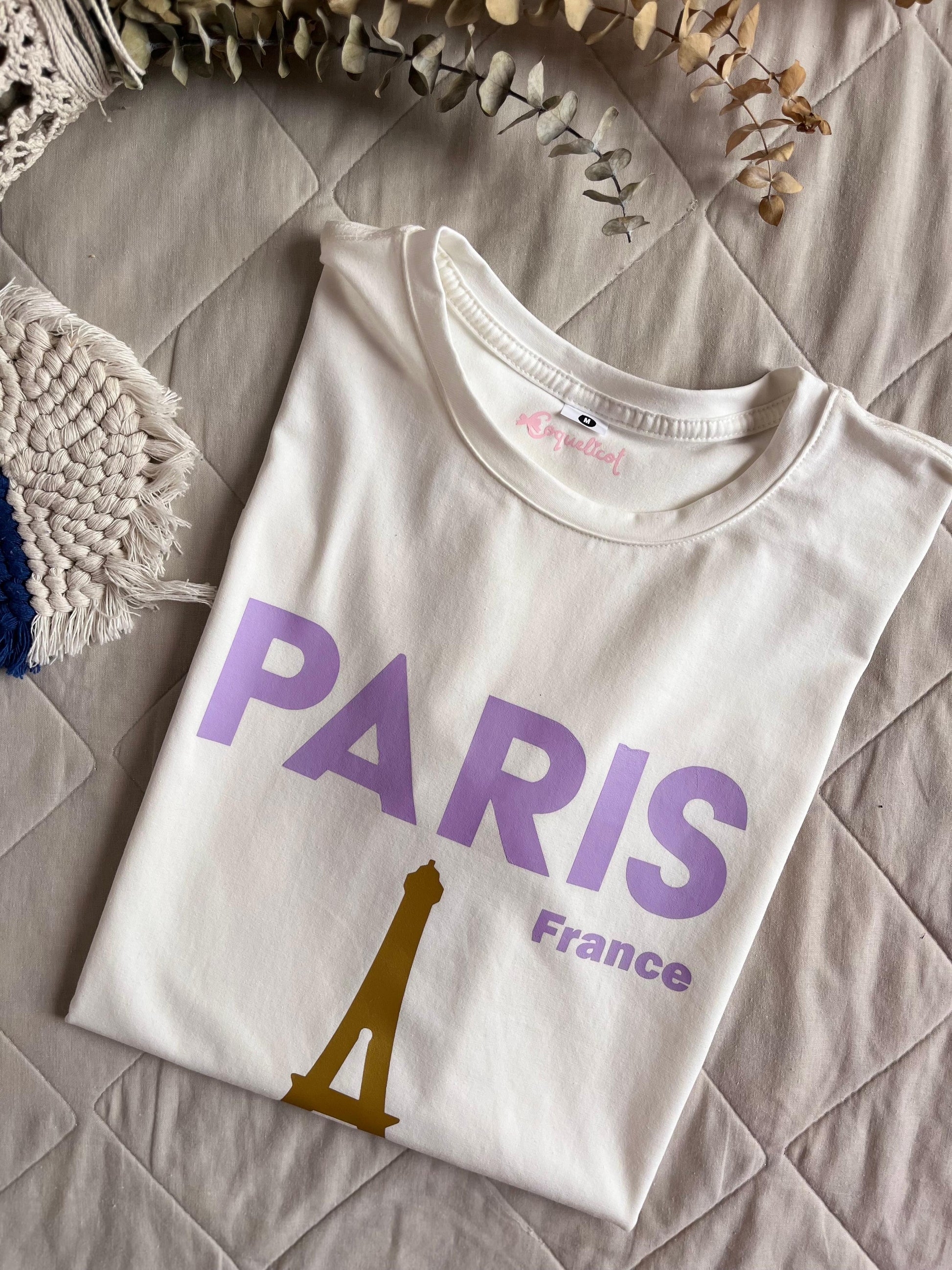Camiseta Paris Charm