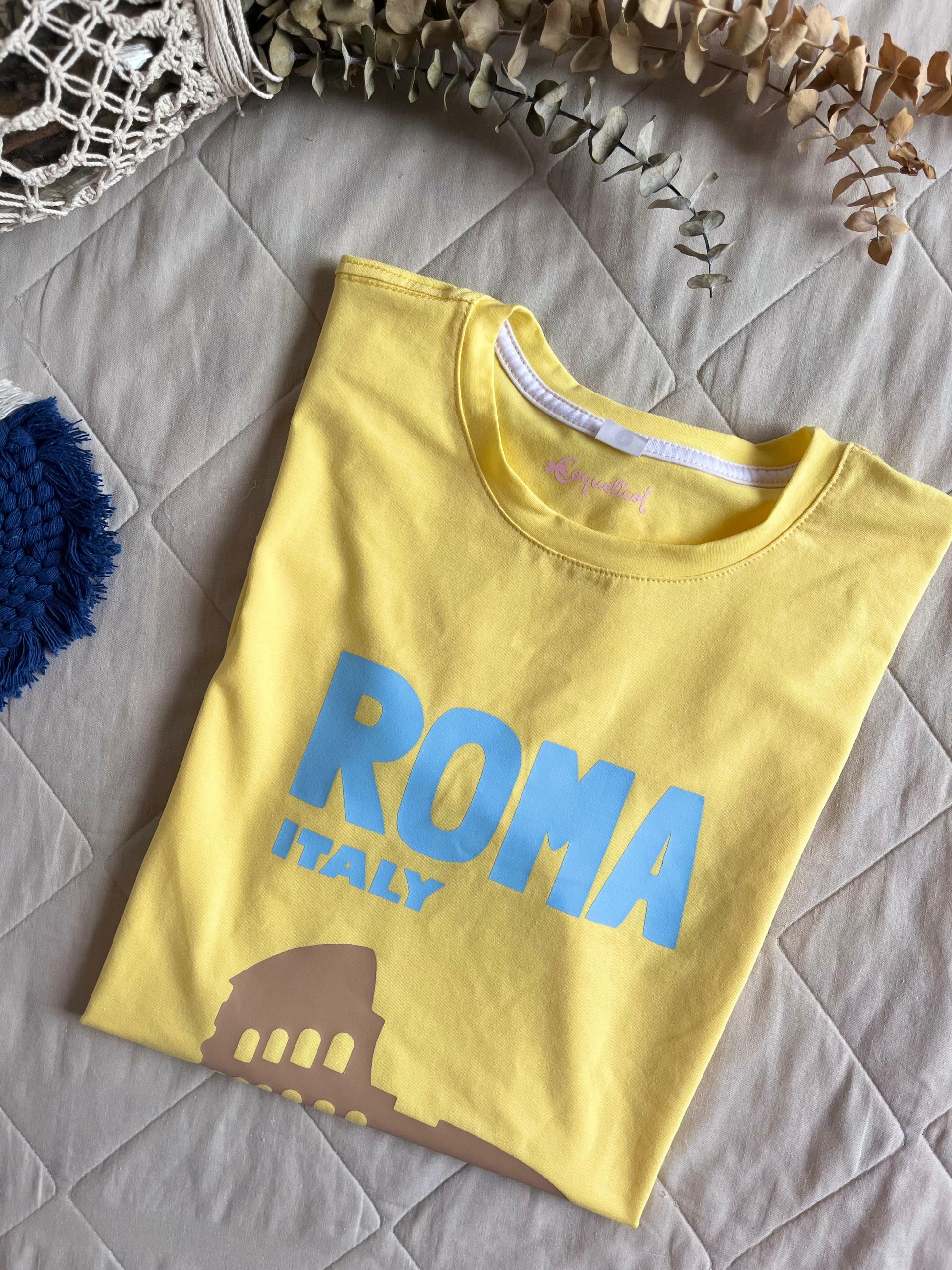 Camiseta Roma Amore