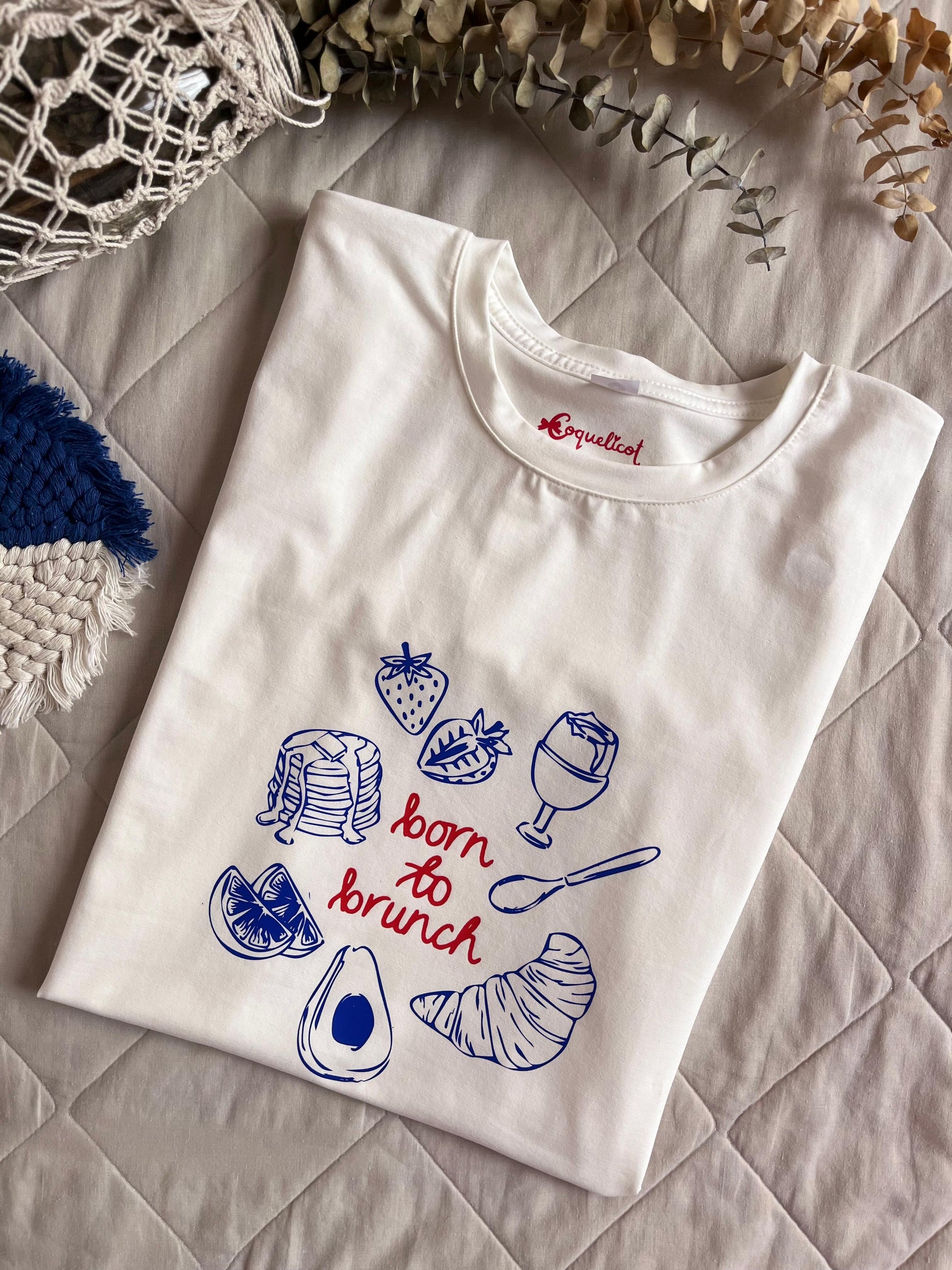 Camiseta Born to Brunch