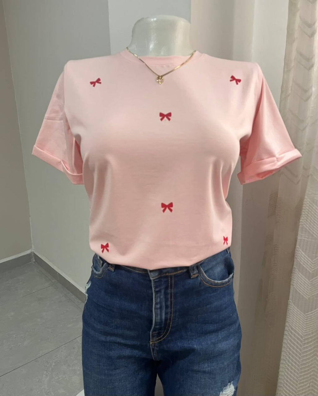 Camiseta Cherry Bow