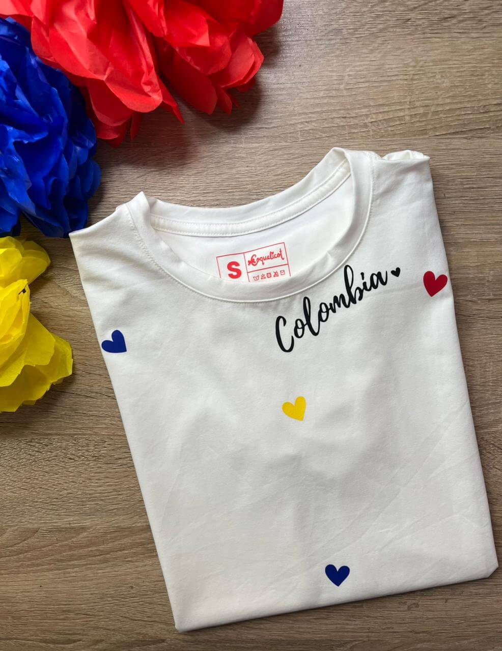 Camiseta Soft Tricolor Love Col