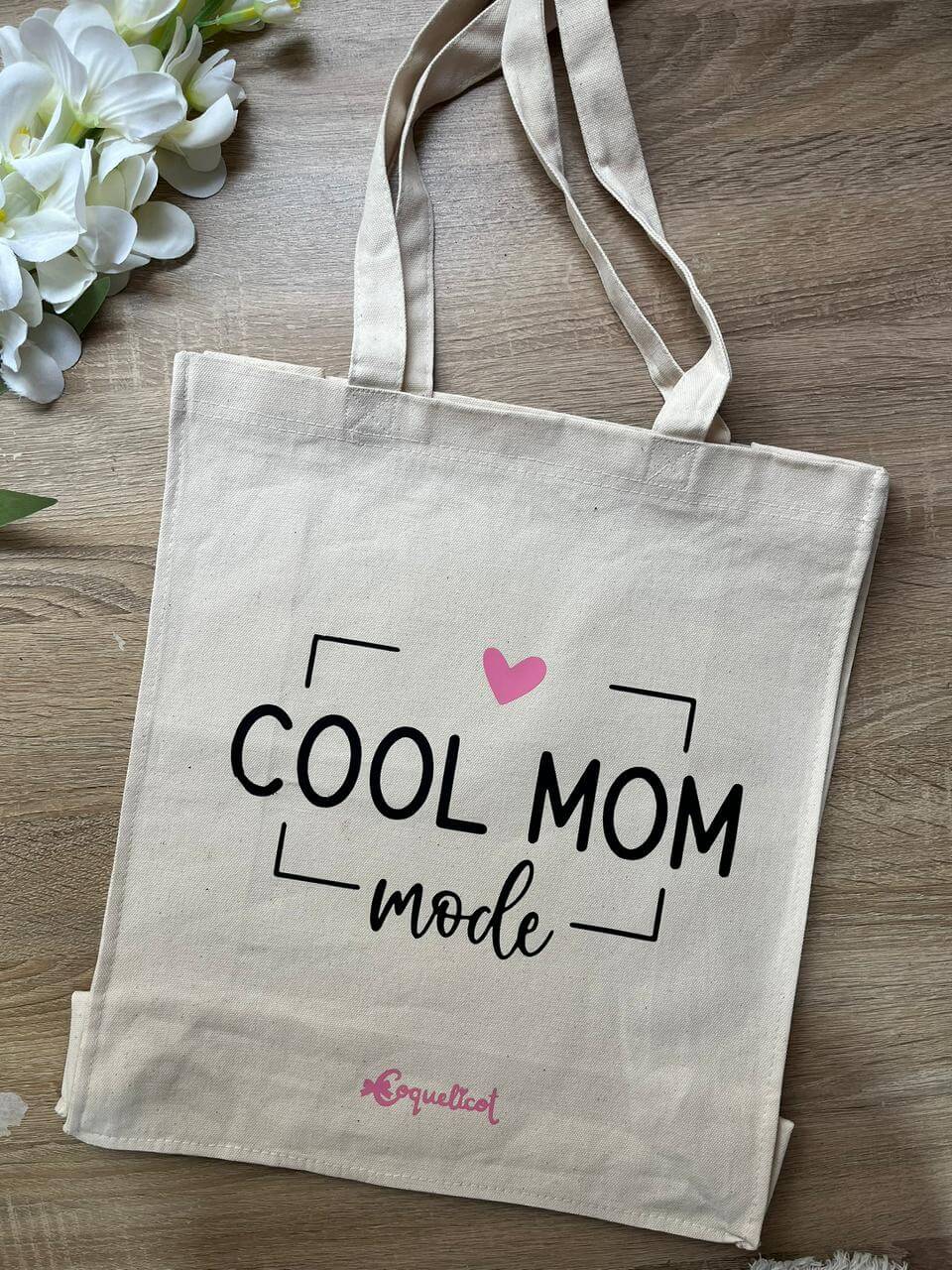 Tote Bag Cool Mom Mode