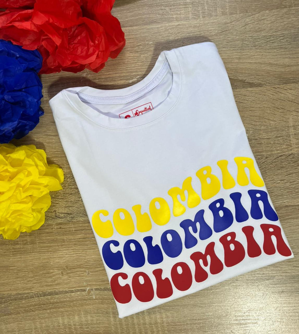 Camiseta Colombia Vibes Col