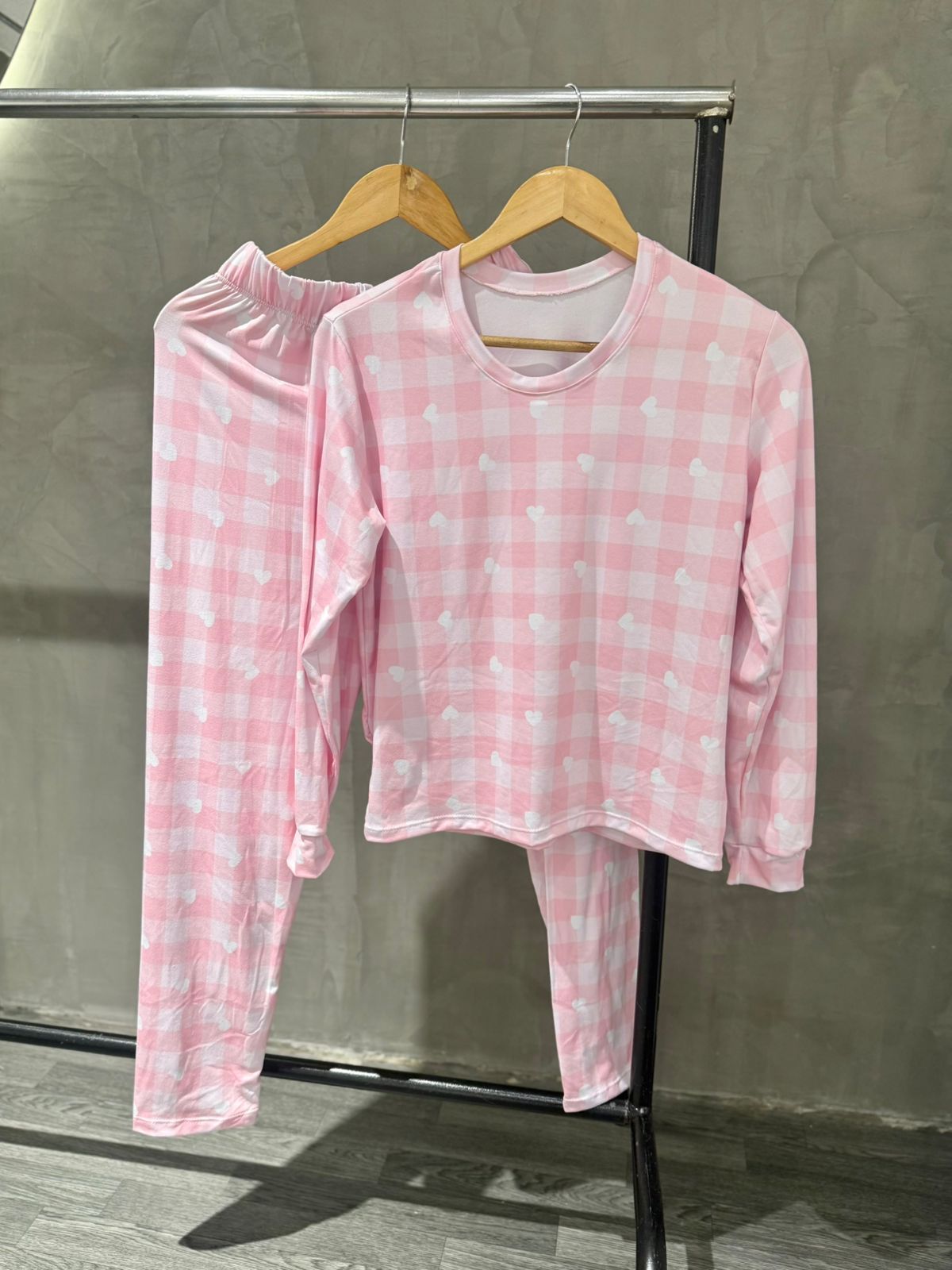 Pijama Pink Hearts Dreams