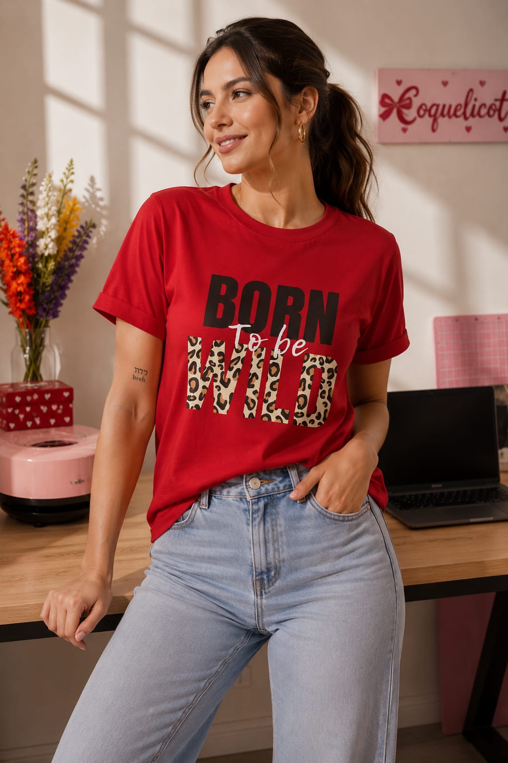Camiseta Born Wild