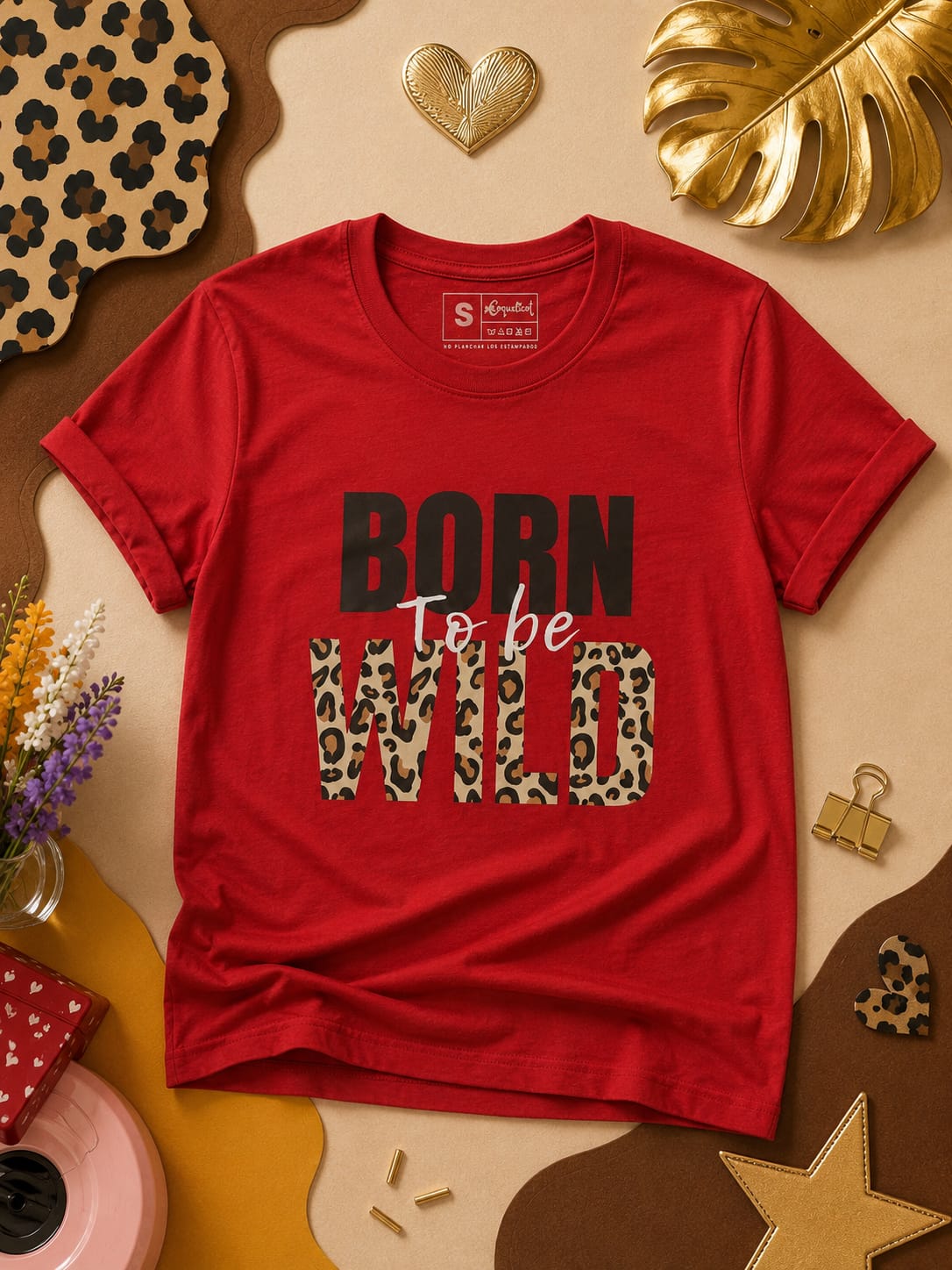 Camiseta Born Wild