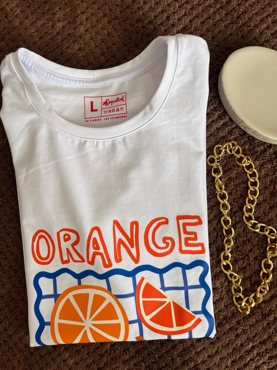 Camiseta Orange Sunshine