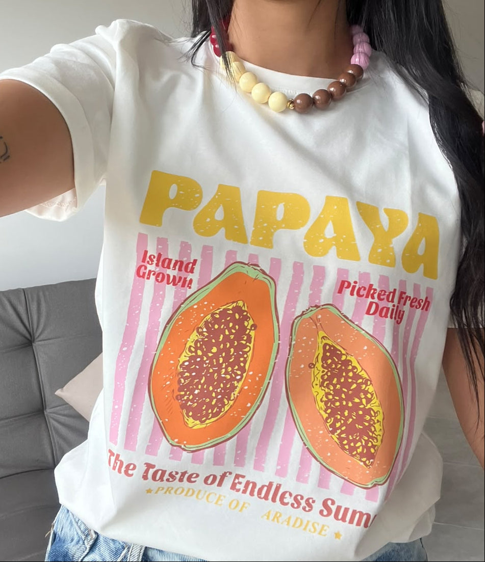 Camiseta Papaya Summer