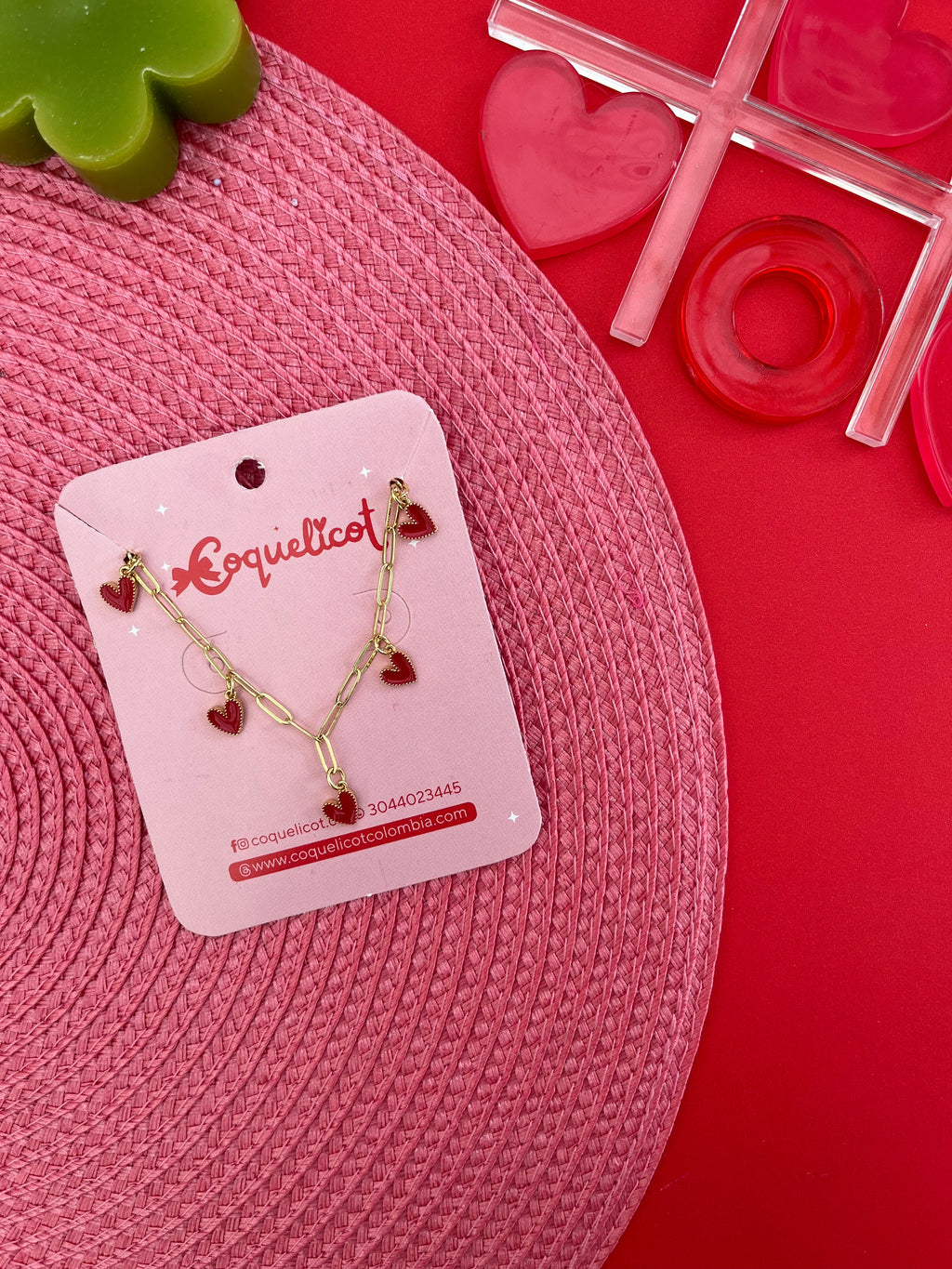 Cadena Baby Love - Coquelicot
