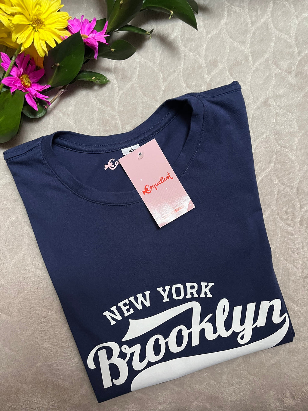 Camiseta Brooklyn - Coquelicot