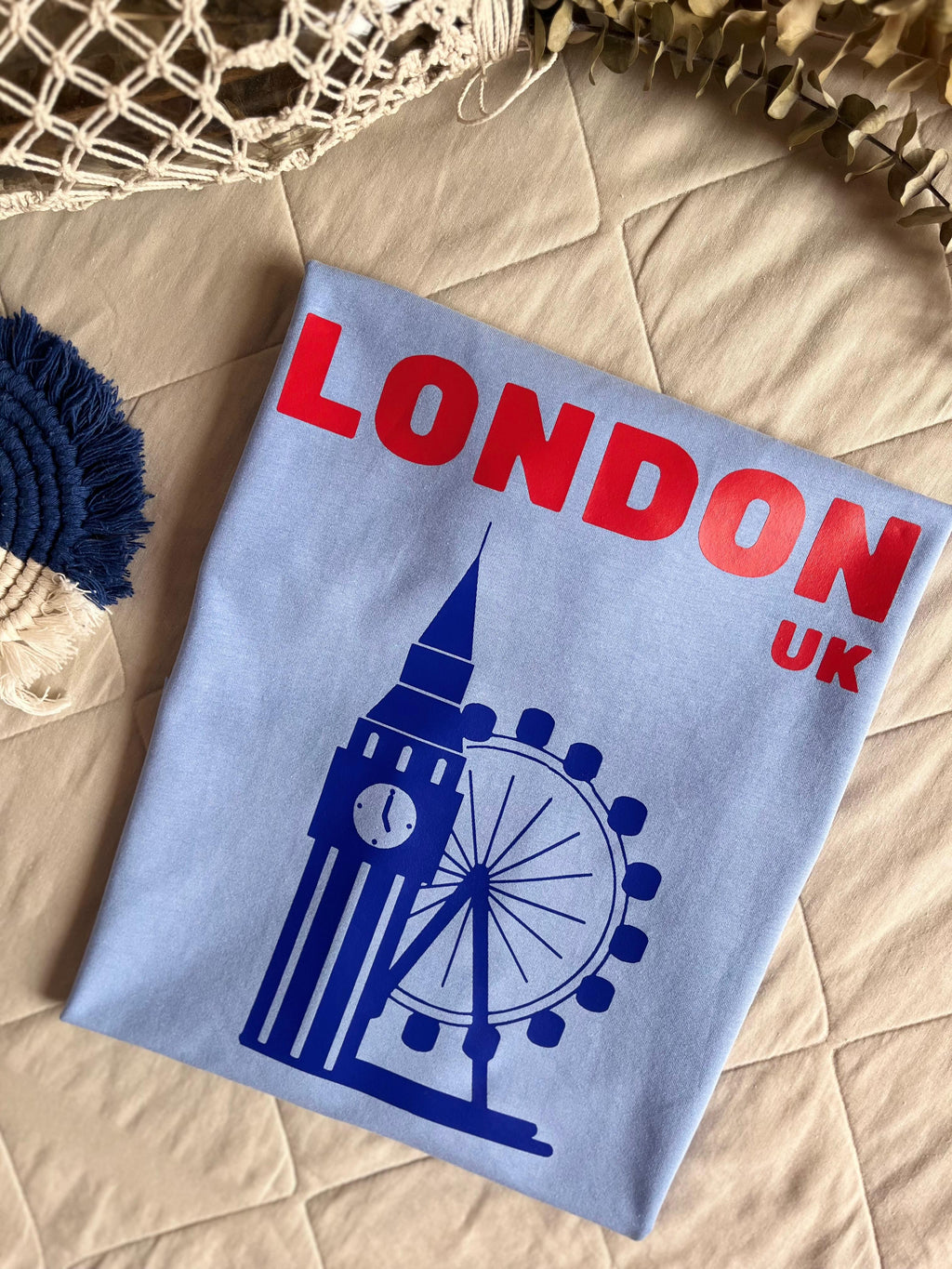 Camiseta London Mood - Coquelicot