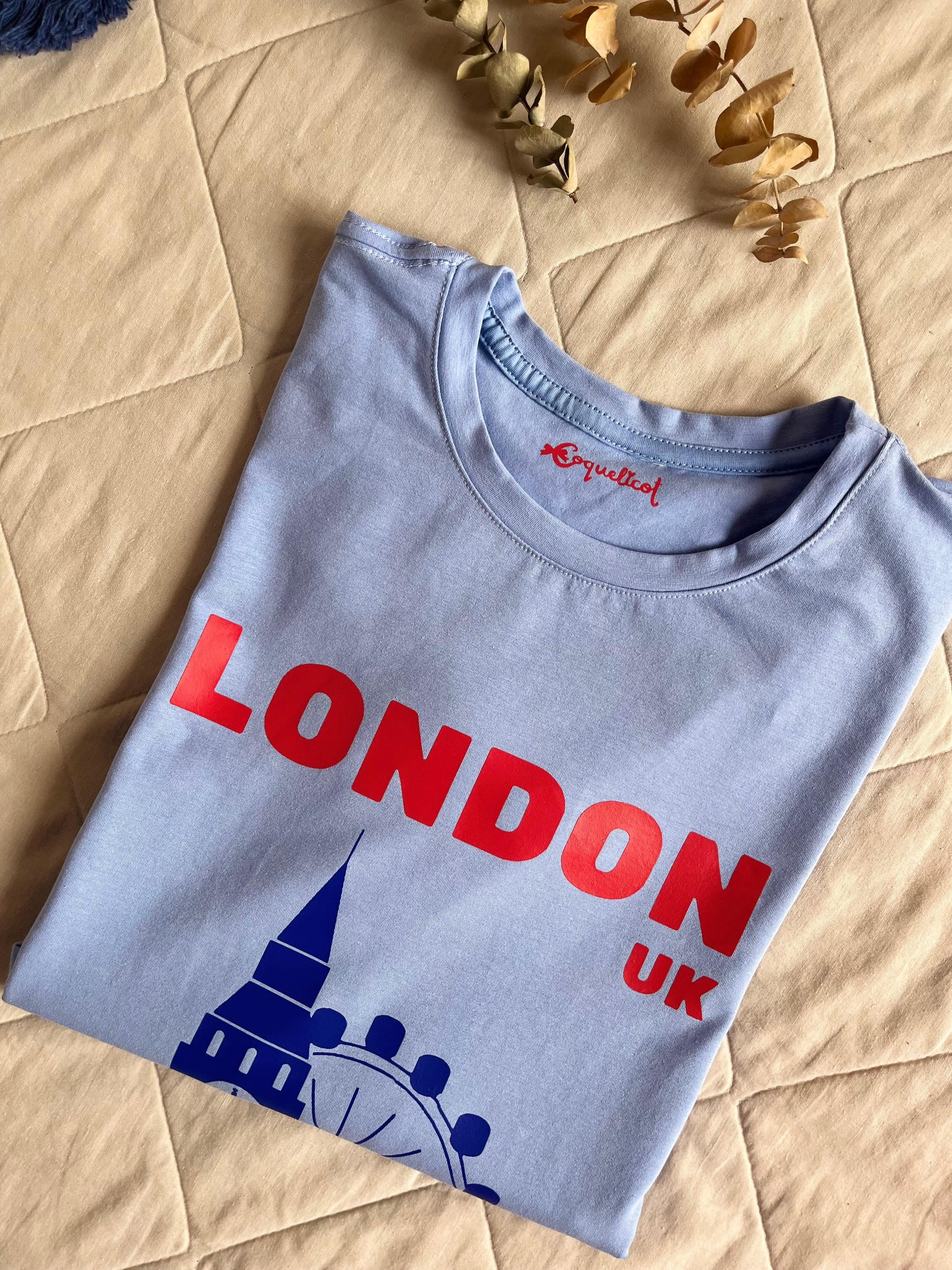 Camiseta London Mood - Coquelicot