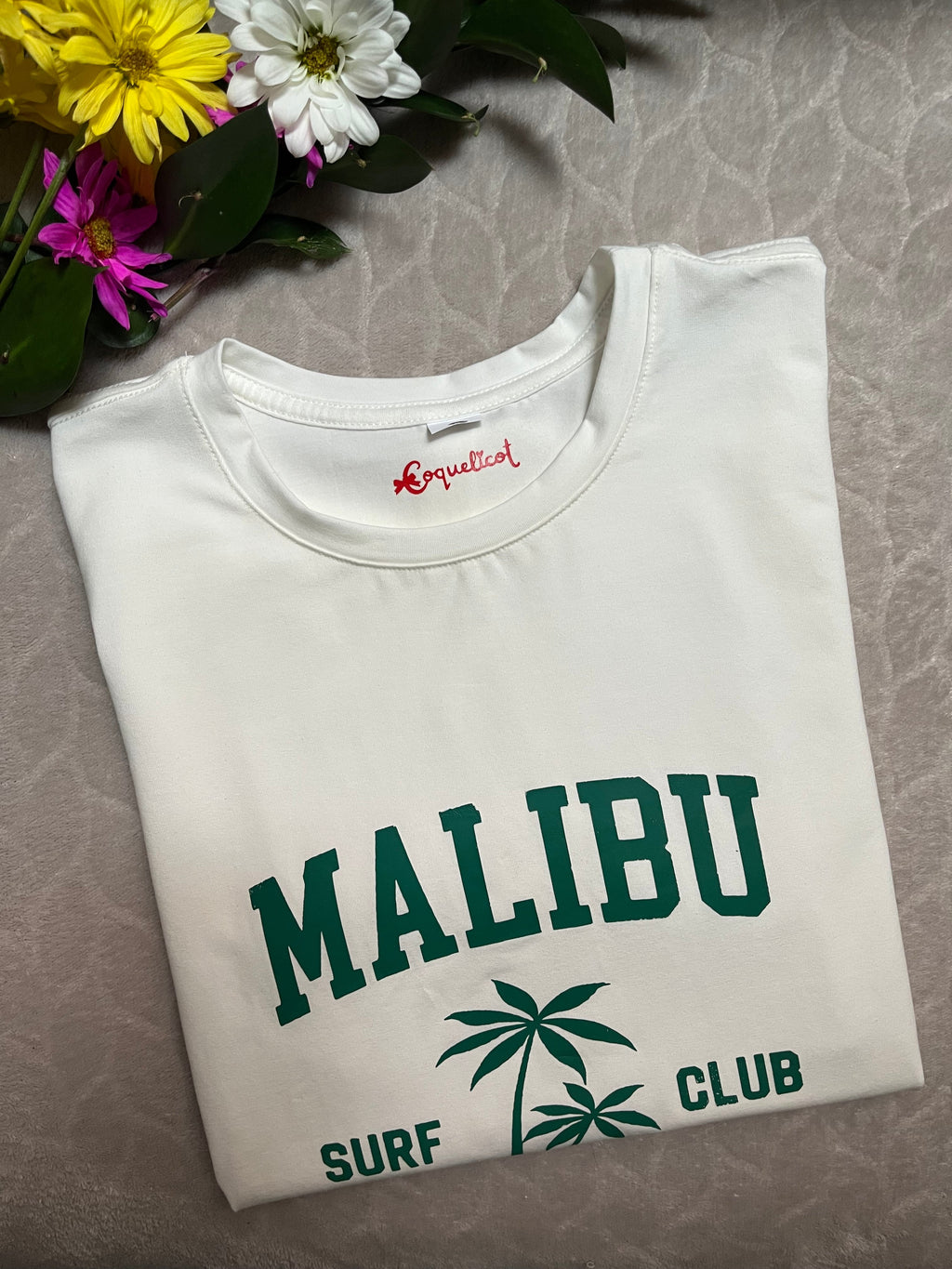Camiseta Malibu Essential - Coquelicot