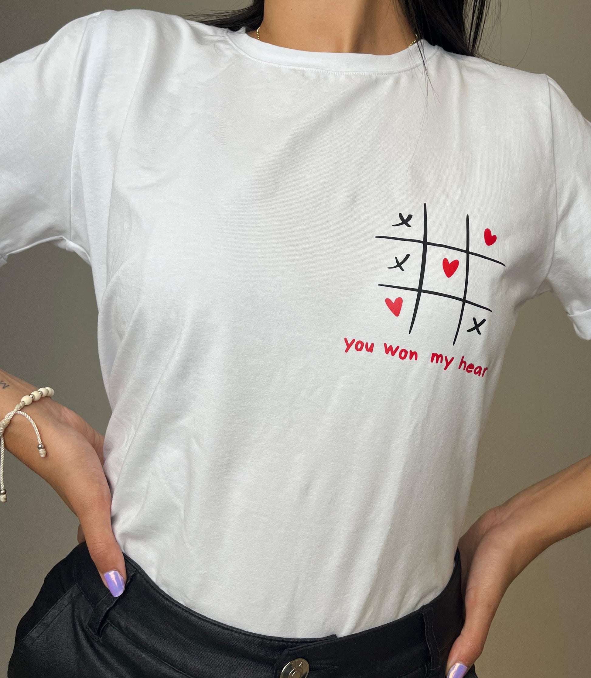 Camiseta Triqui - Coquelicot