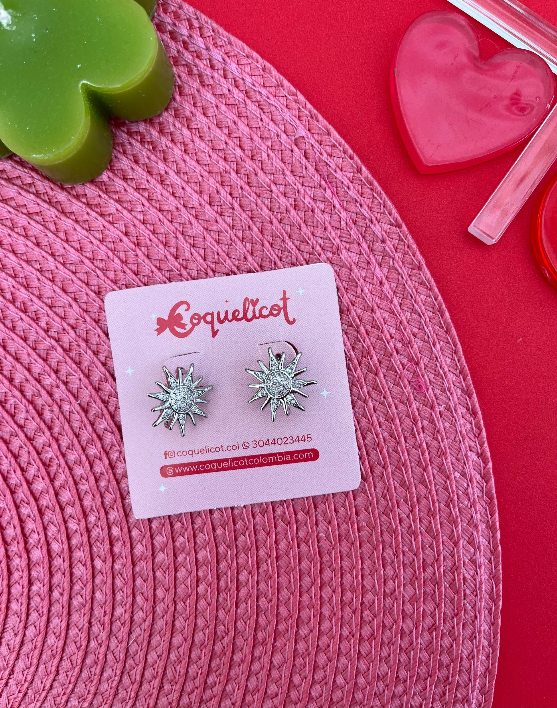 Candongas Glow - Coquelicot
