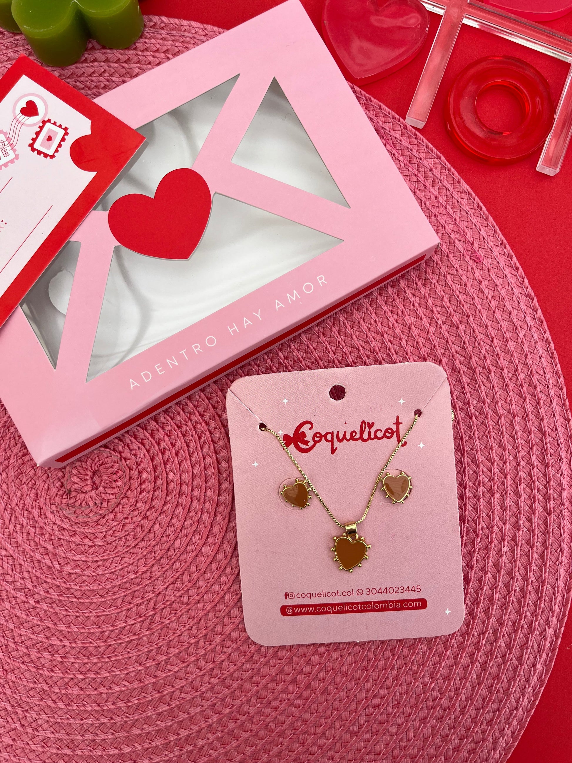 Combo Set Lumie + Caja regalo - Coquelicot
