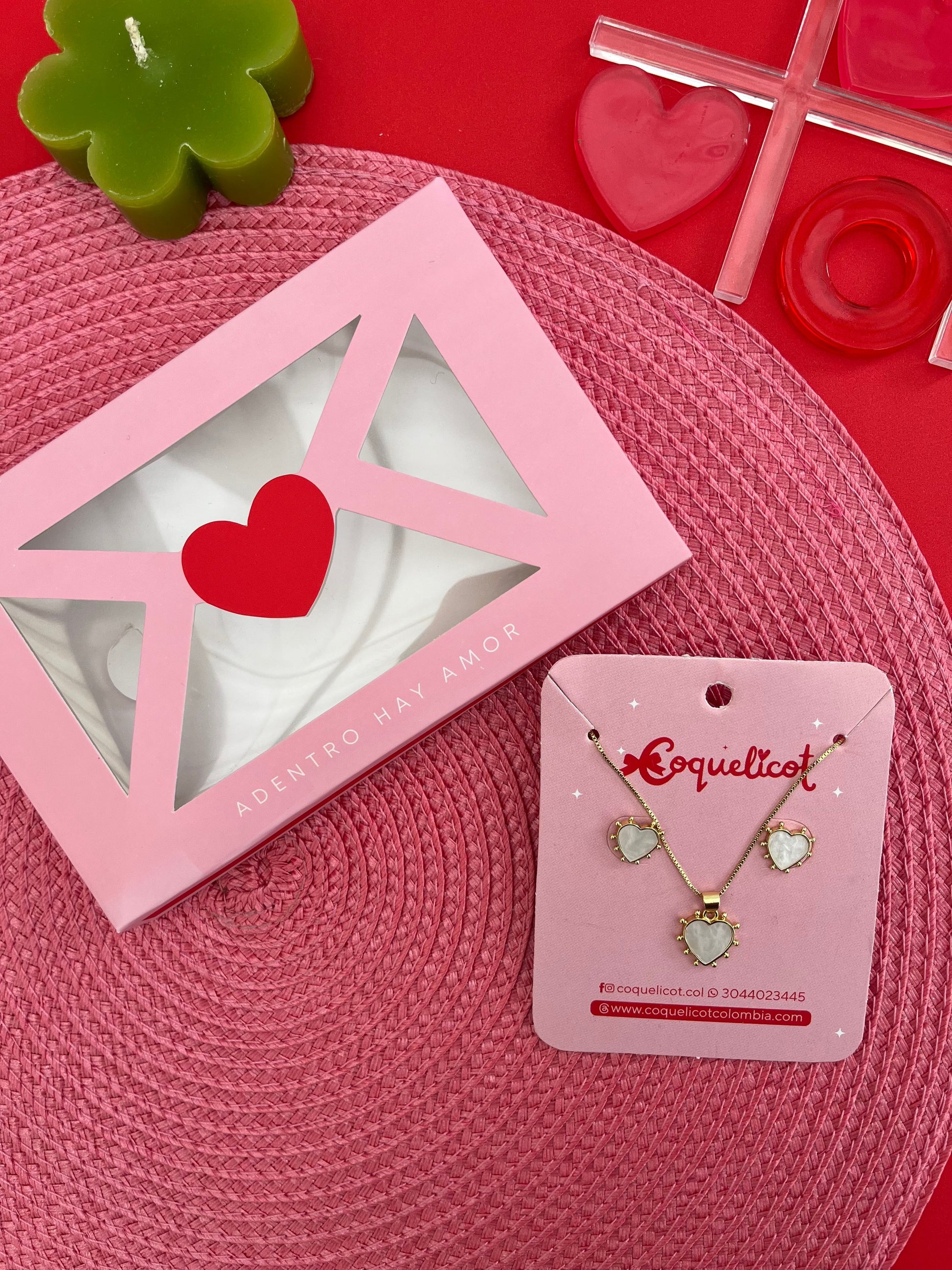 Combo Set Lumie + Caja regalo - Coquelicot