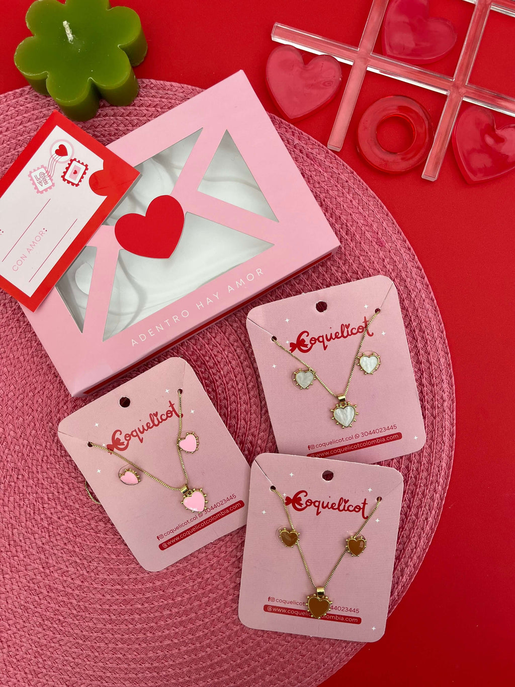 Combo Set Lumie + Caja regalo - Coquelicot