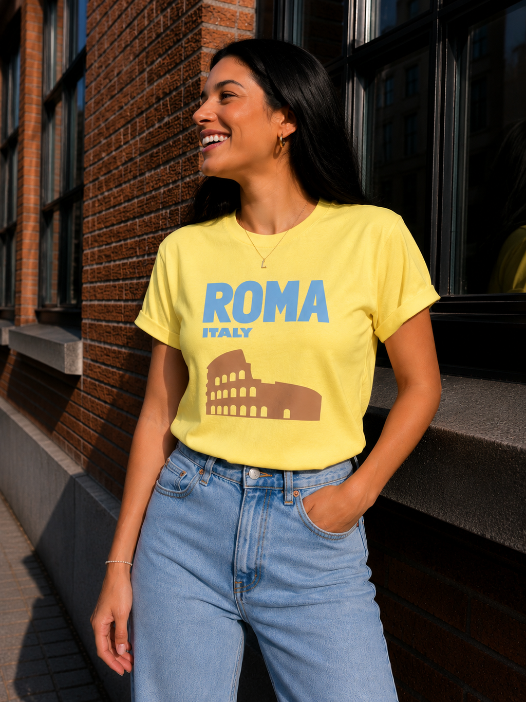 Camiseta Roma Amore