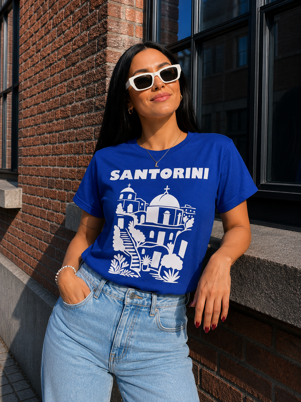 Camiseta Santorini Dreams